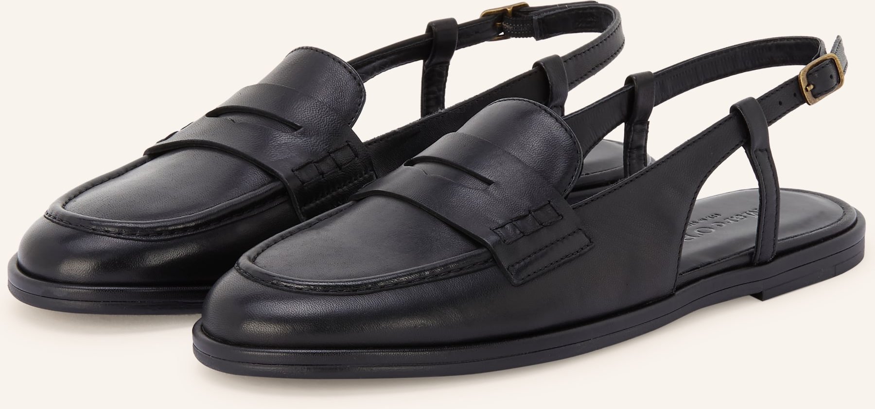 Marc O'polo Slingloafer schwarz