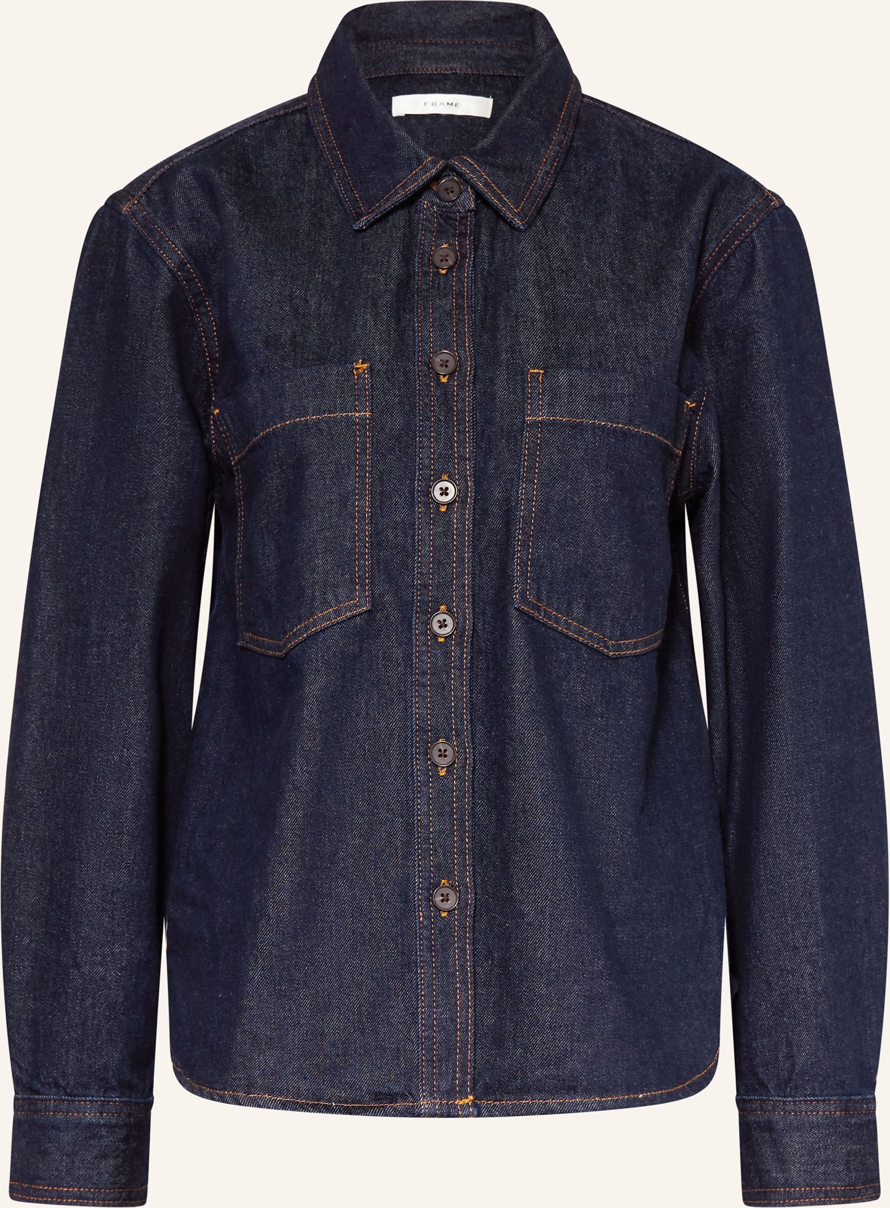 Frame Jeansbluse blau