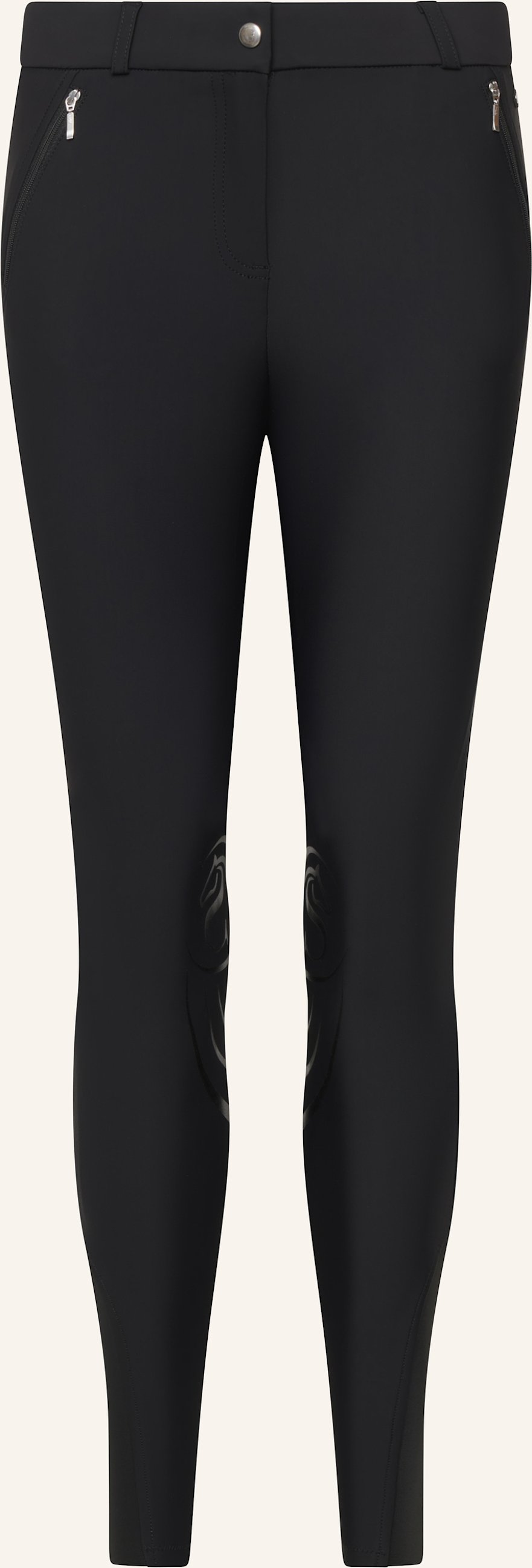 Silver Circle Reithose Biley Knie-Grip schwarz