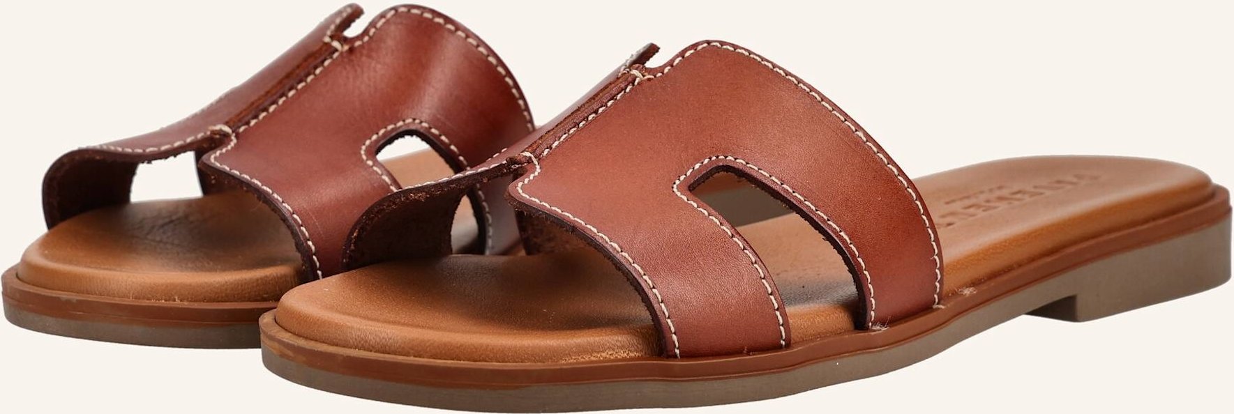 Pavement Pantoletten Pam braun