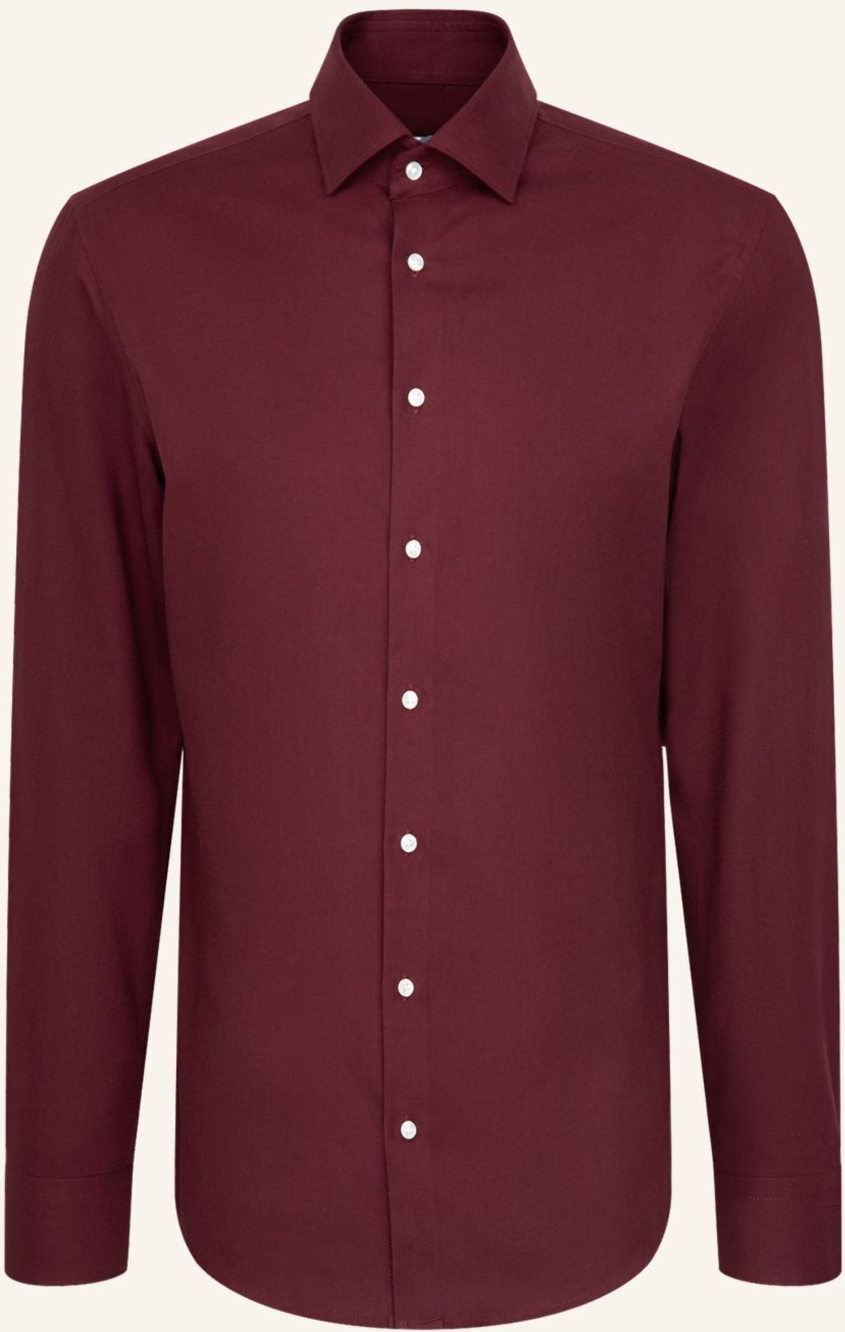 Seidensticker Flanellhemd Slim Fit rot