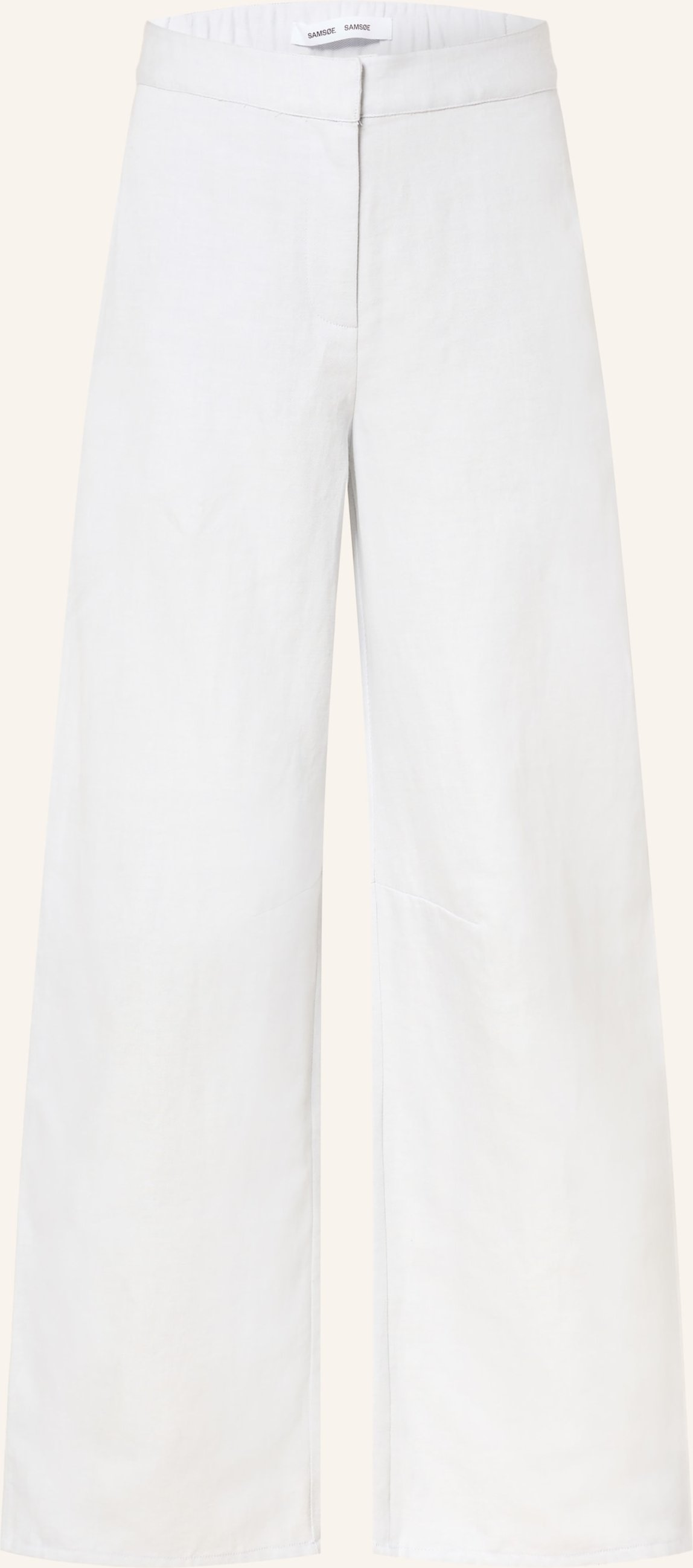 Samsøe Samsøe Wide Leg Jeans Saroko Mit Leinen blau