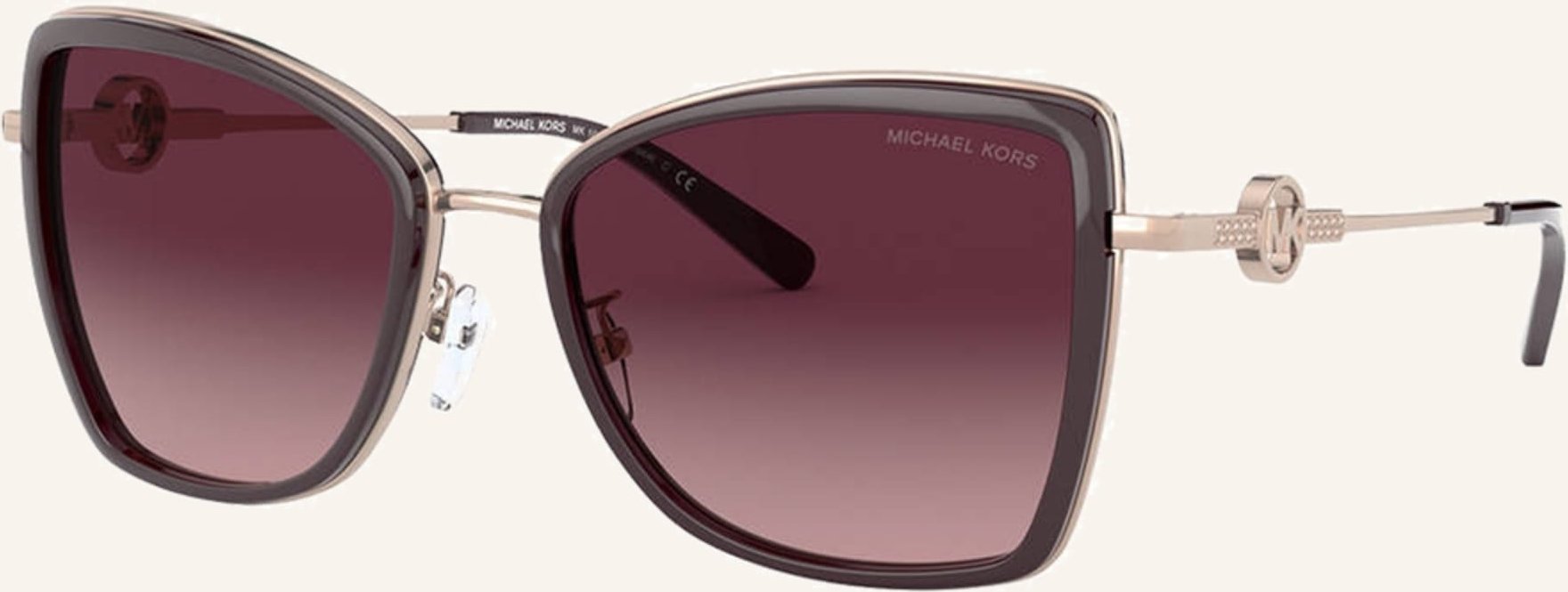 Michael Kors Sonnenbrille mk1067b Corsica rosegold