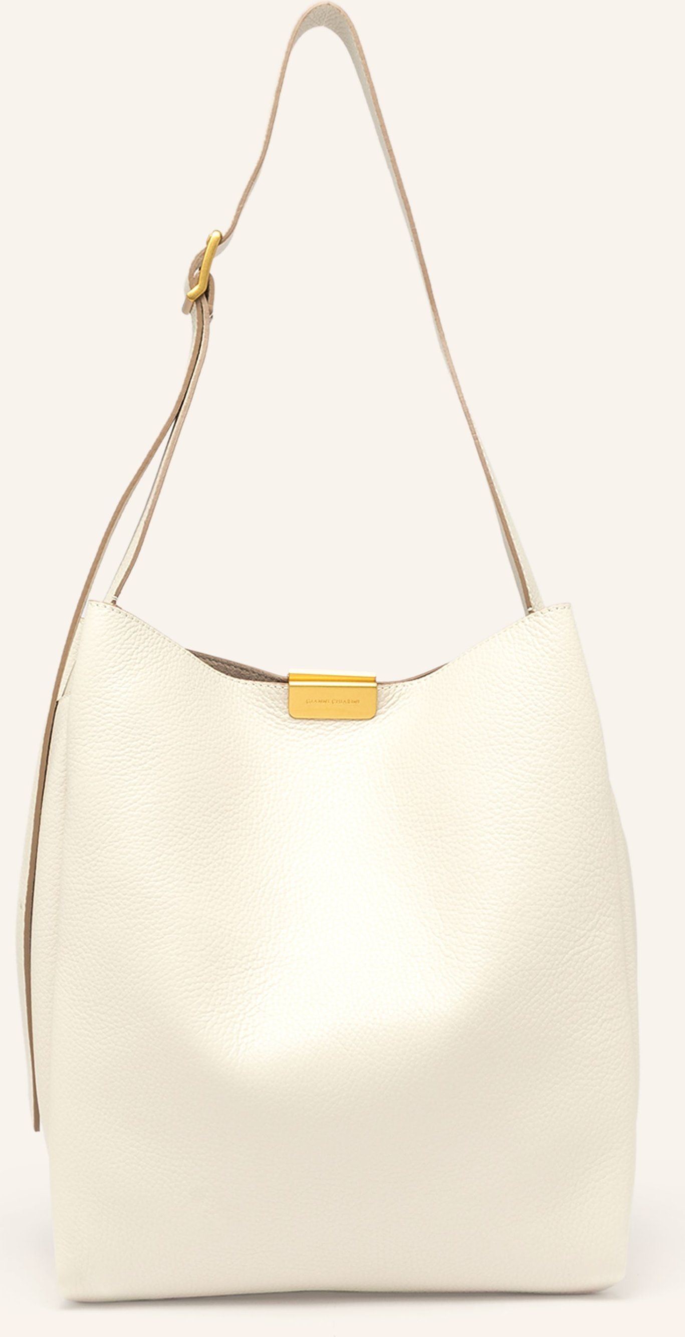 Gianni Chiarini Beuteltasche Jo Medium weiss