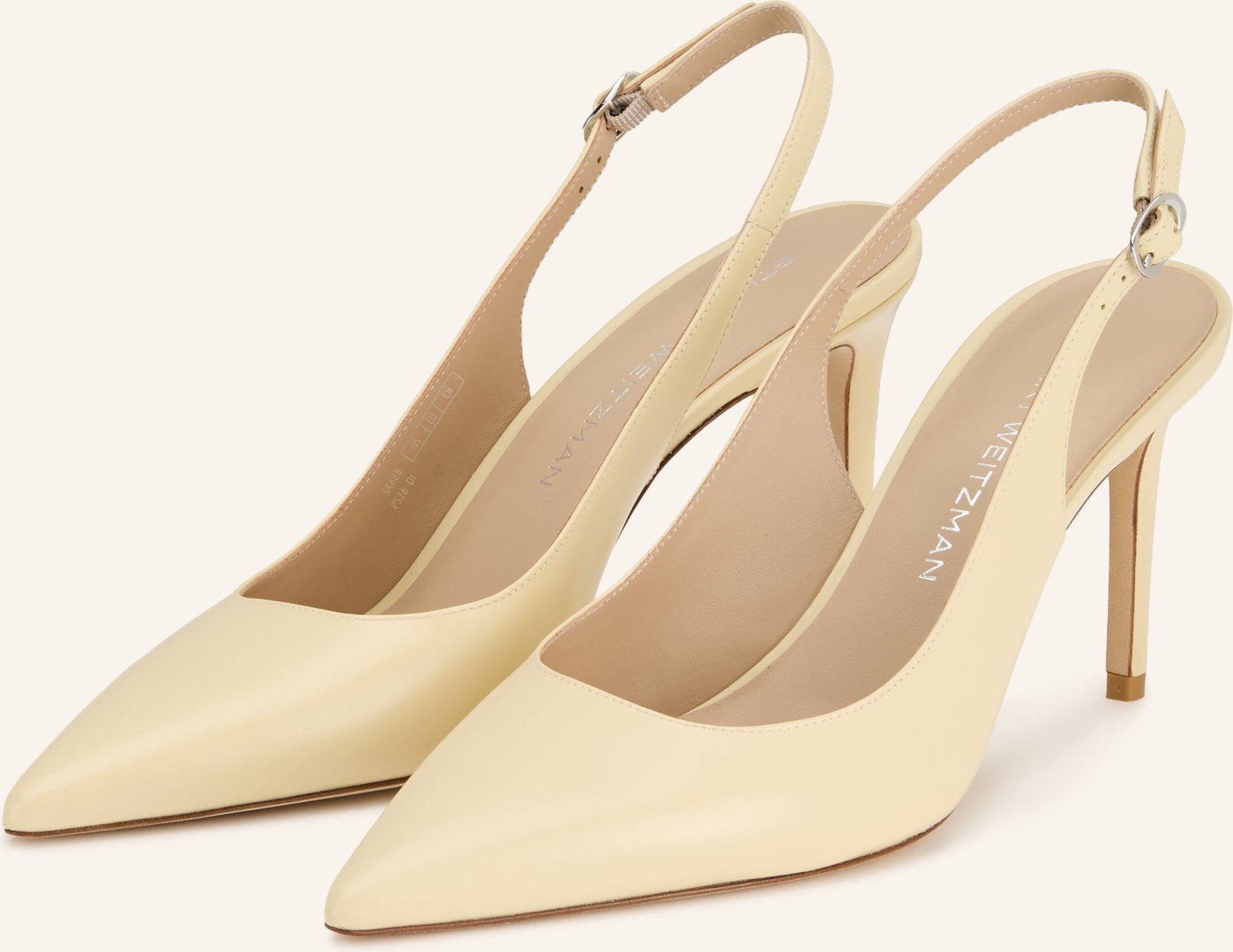 Stuart Weitzman Slingpumps Stuart Power 75 beige