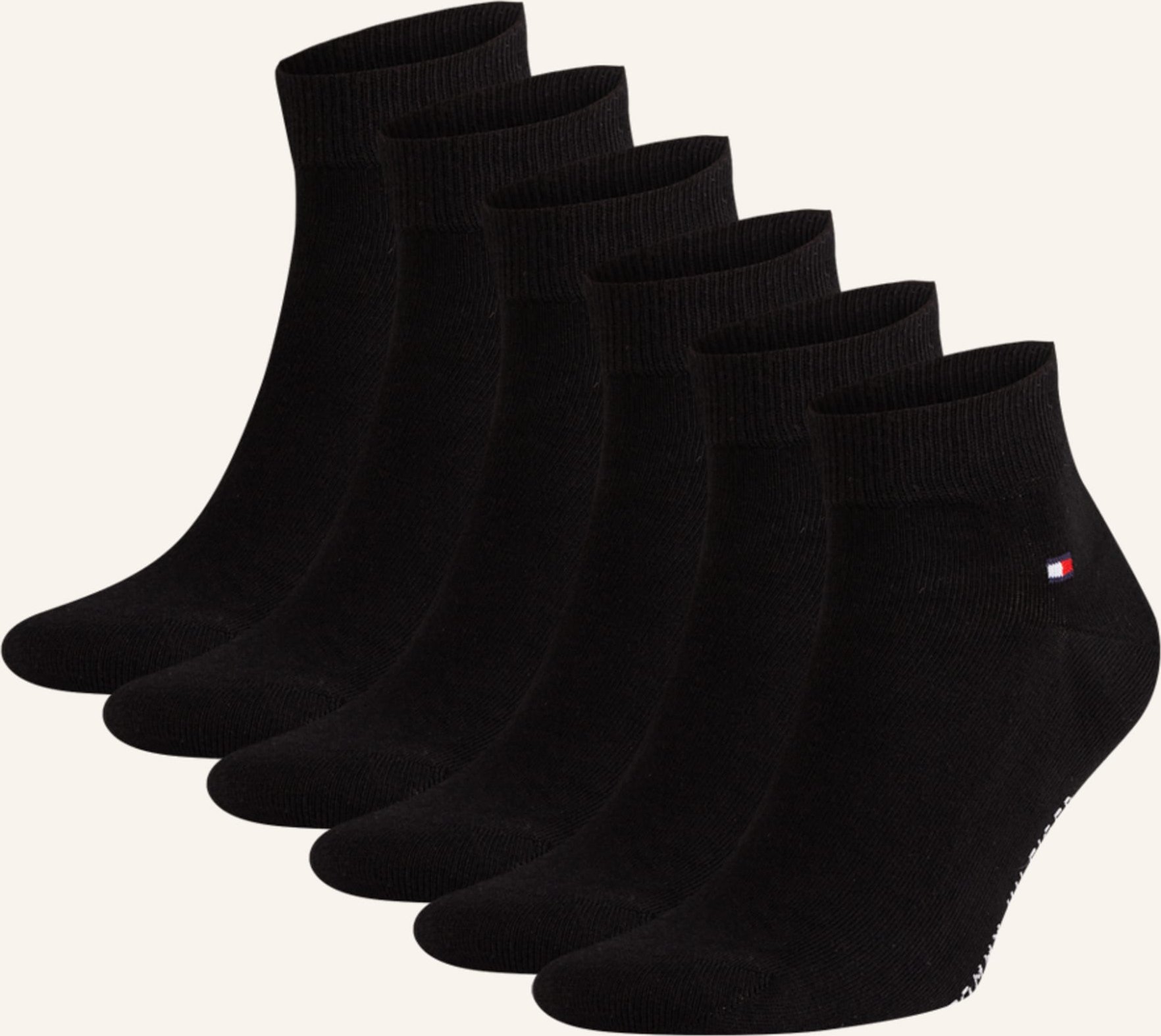 Thumbnail - Tommy Hilfiger 6er-Pack Socken schwarz