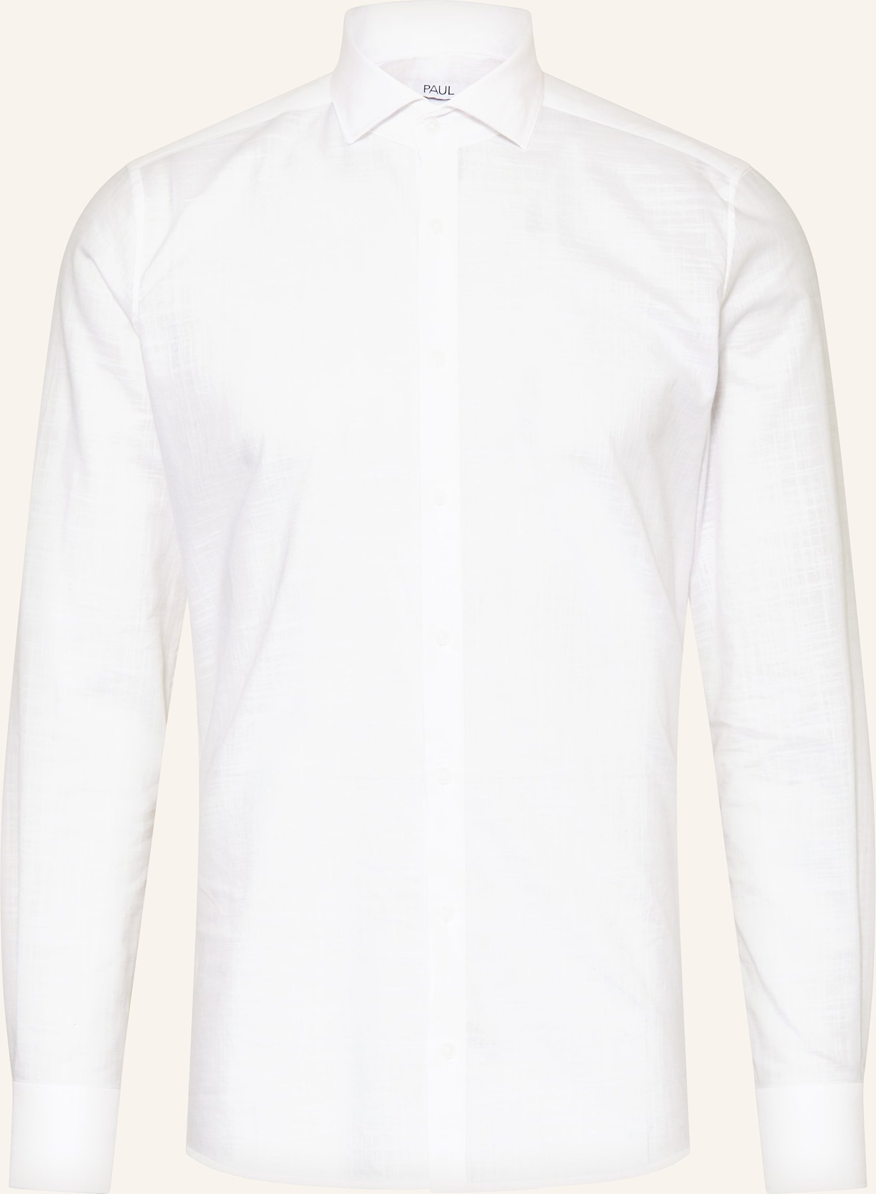 Paul Hemd Slim Fit weiss