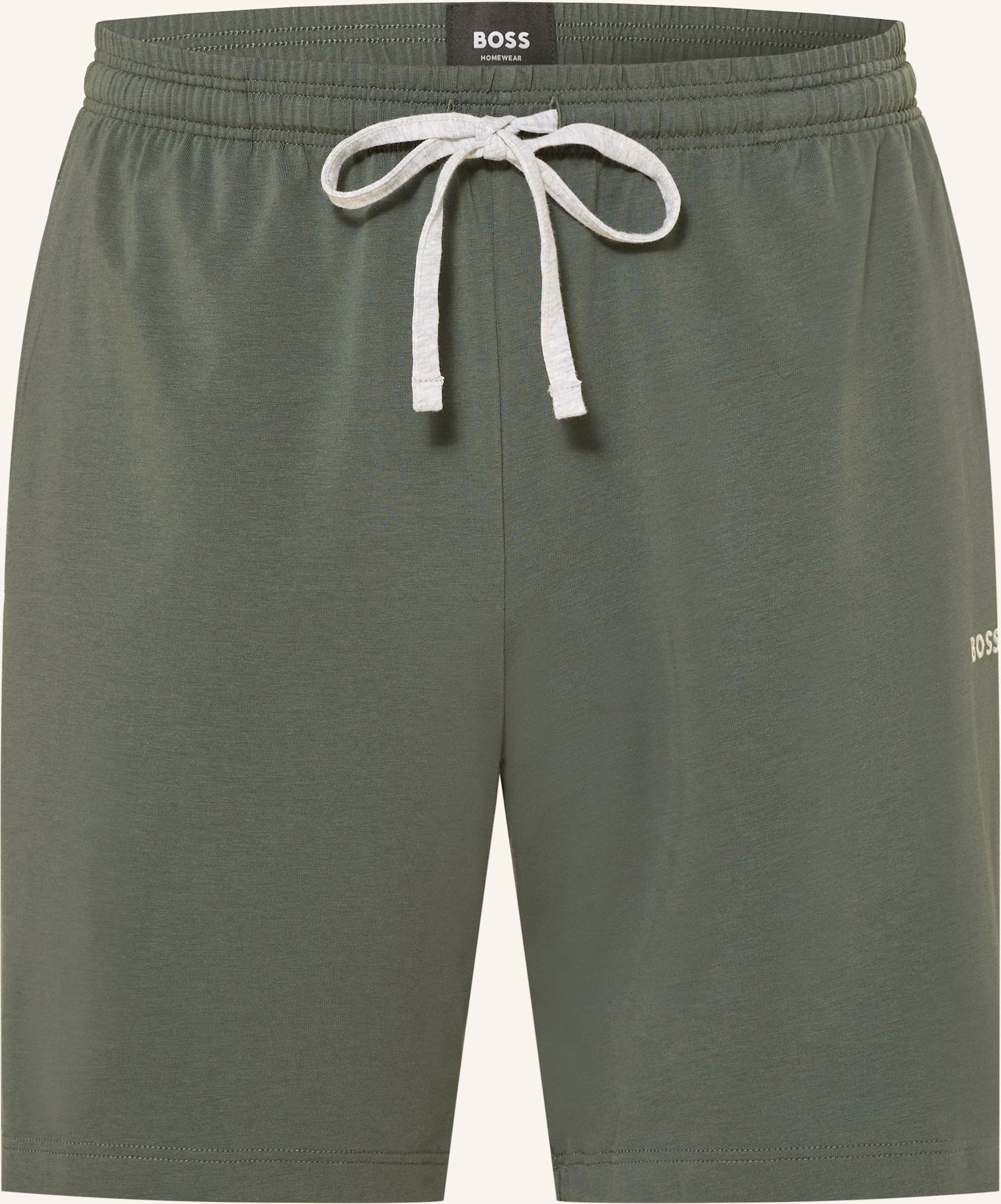 Boss Lounge-Shorts Mix&Match gruen