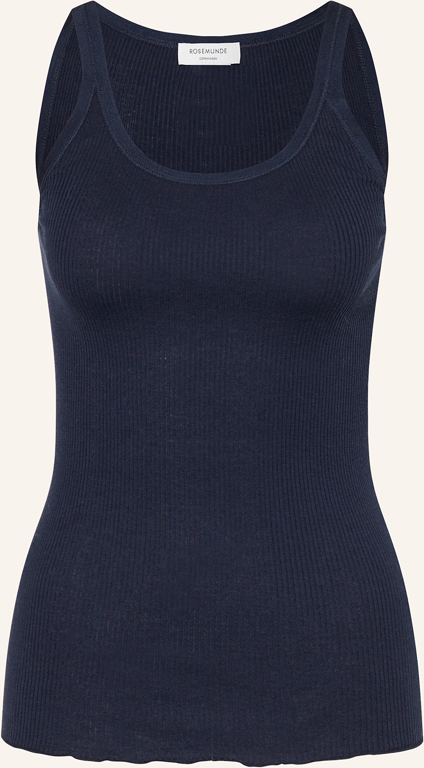 Rosemunde Seidentop Belle blau