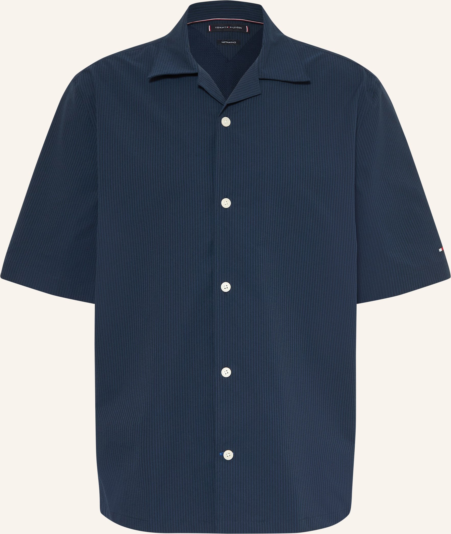 Tommy Hilfiger Resorthemd Relaxed Fit blau