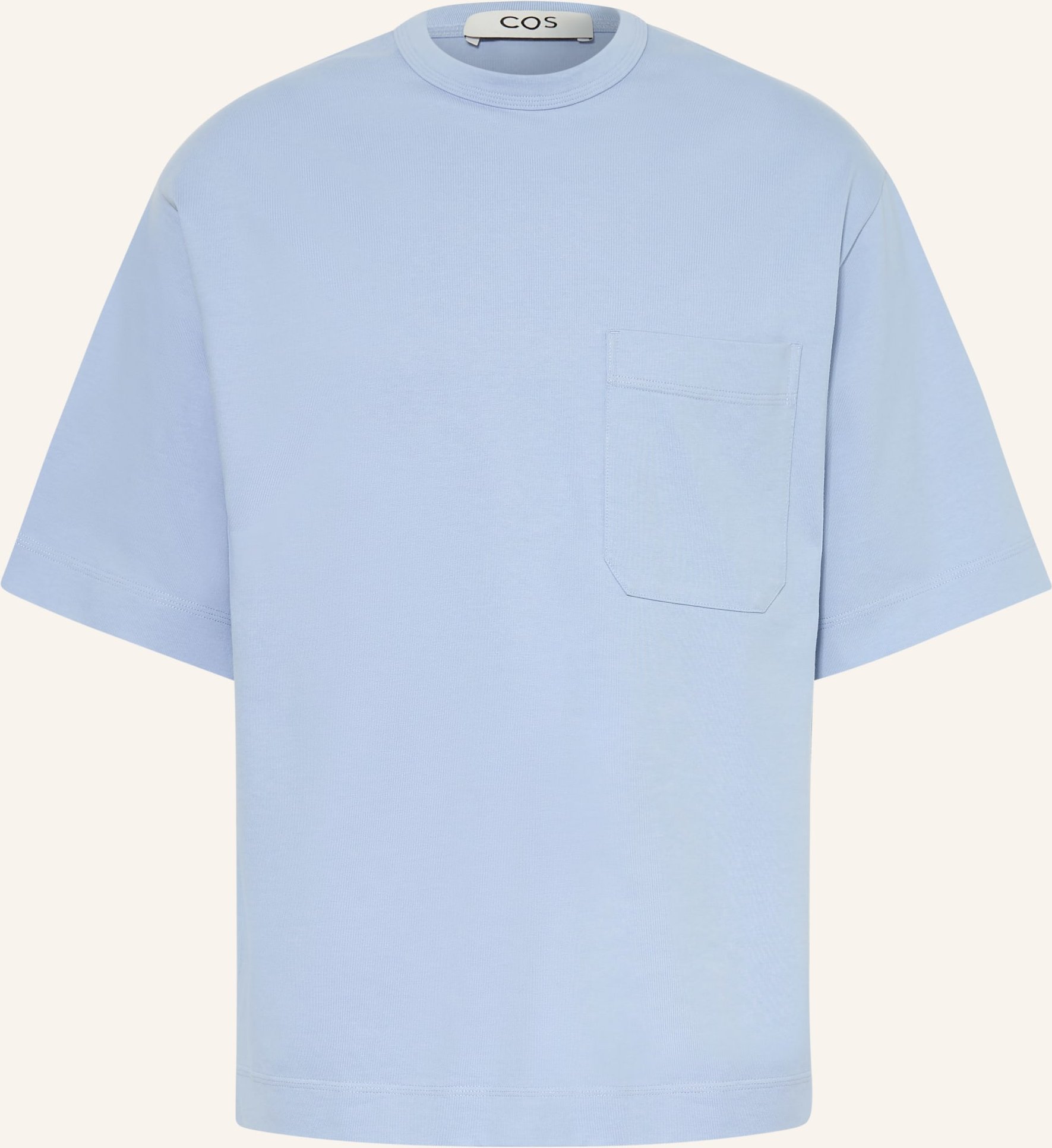 Cos Oversized-Shirt blau