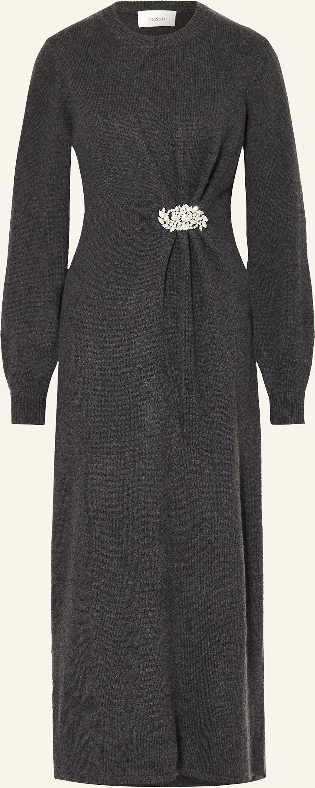 Ba&Sh Strickkleid Cynthia grau