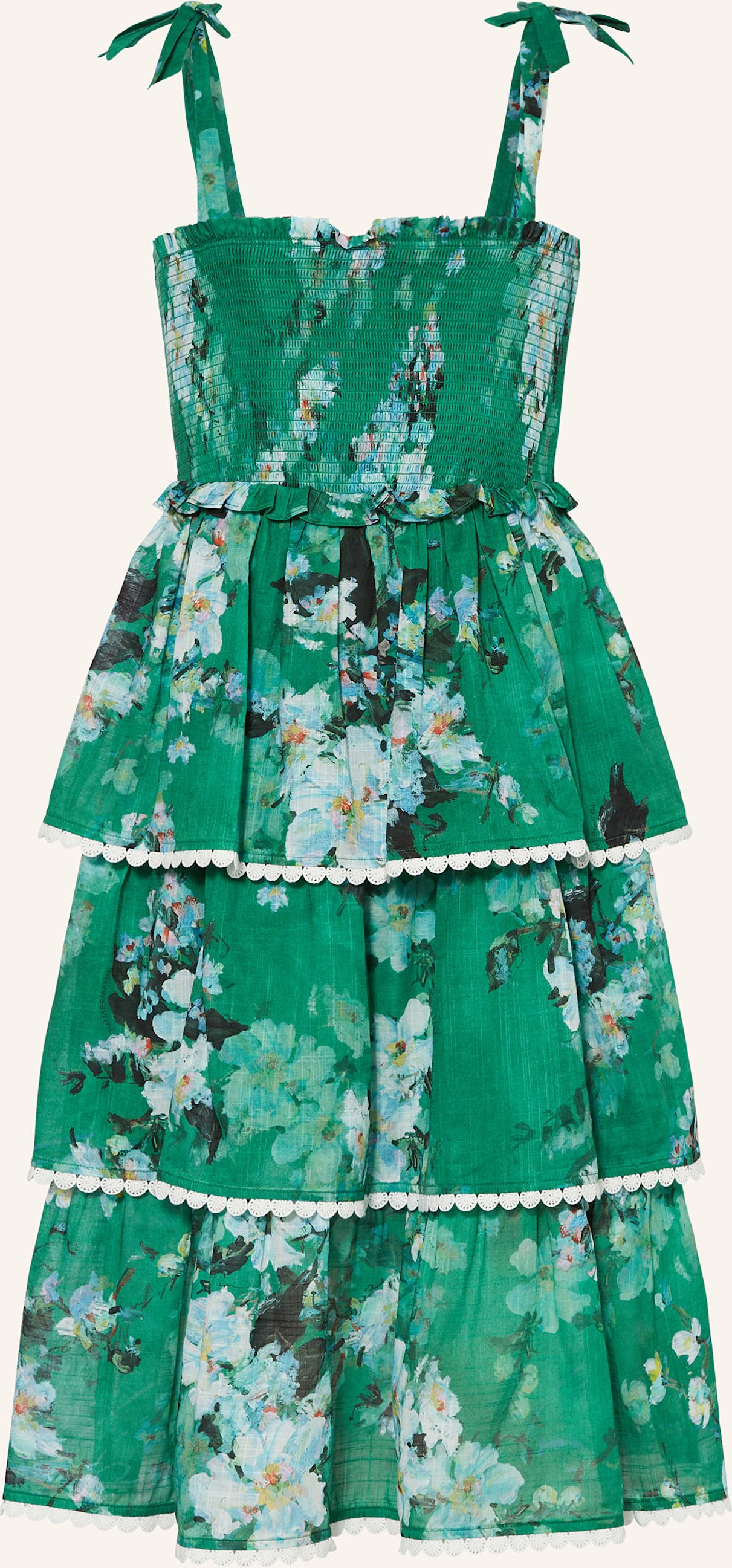 Zimmermann Kleid Everley gruen