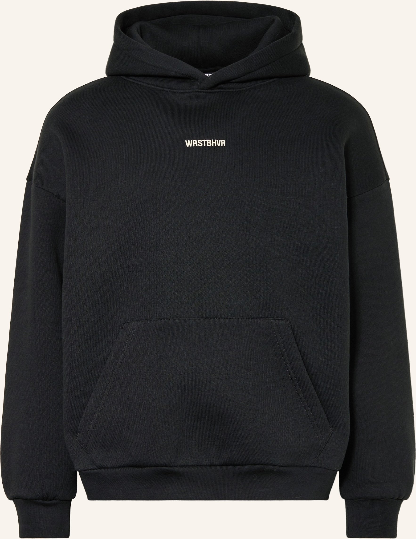 Wrstbhvr Oversized-Hoodie Garm v4 schwarz