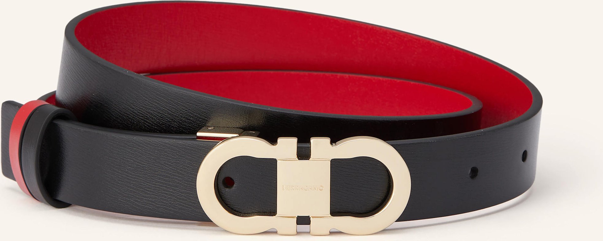 Ferragamo Gürtel schwarz