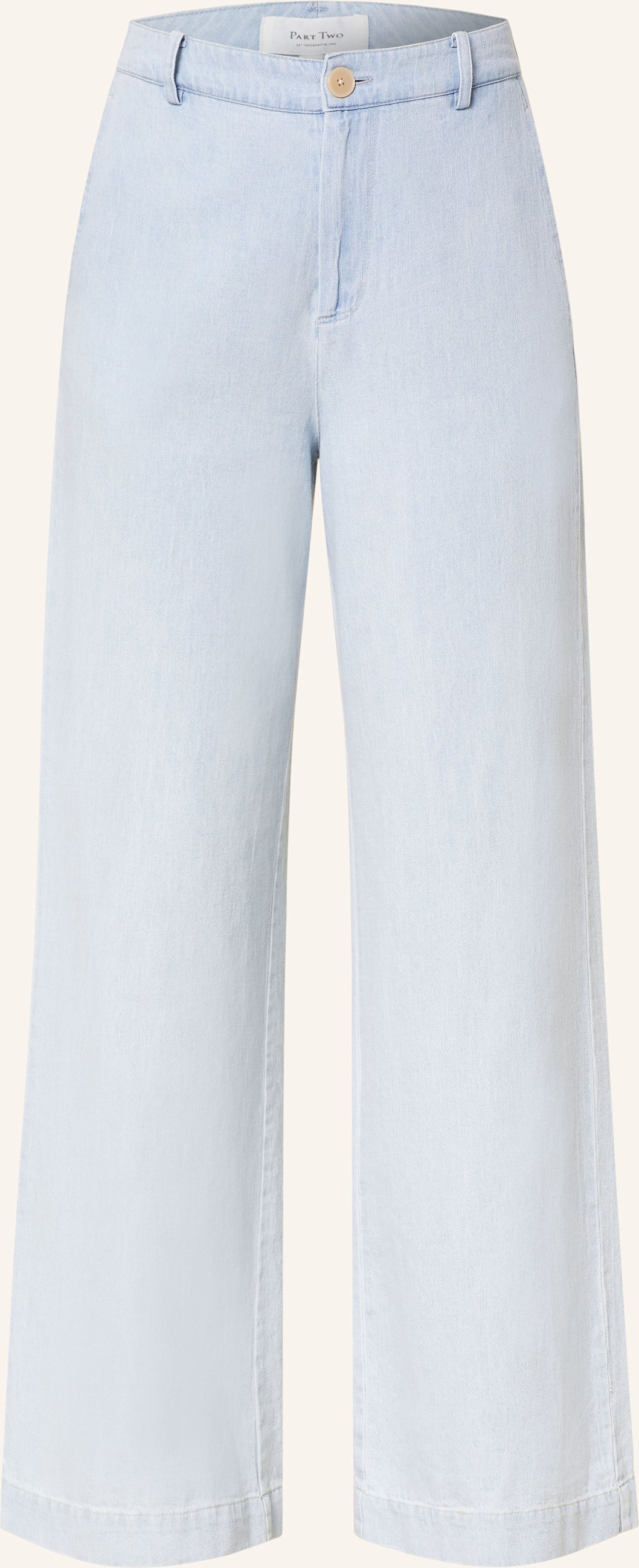 Part Two Straight Jeans blau