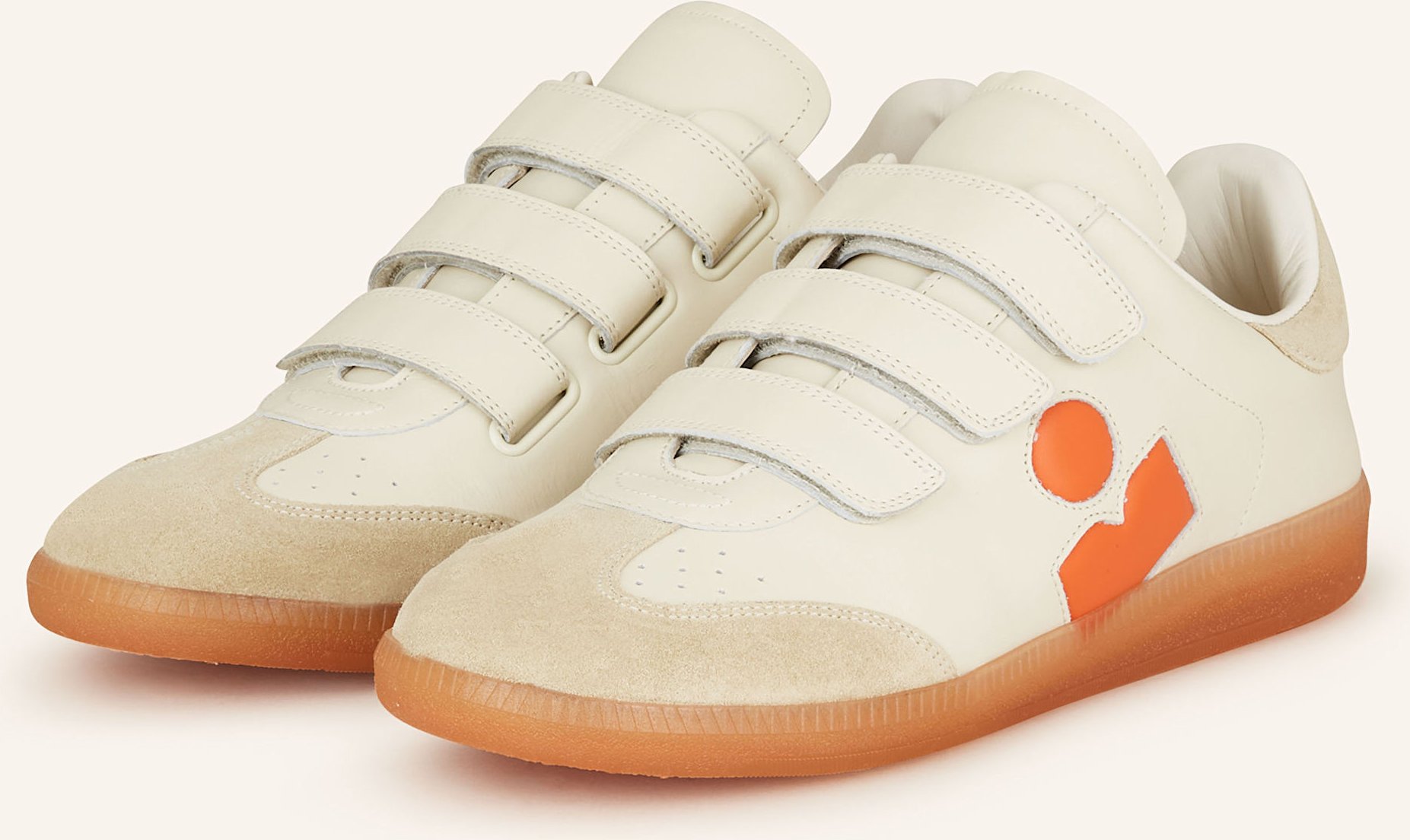 Thumbnail - Isabel Marant Sneaker Beth beige