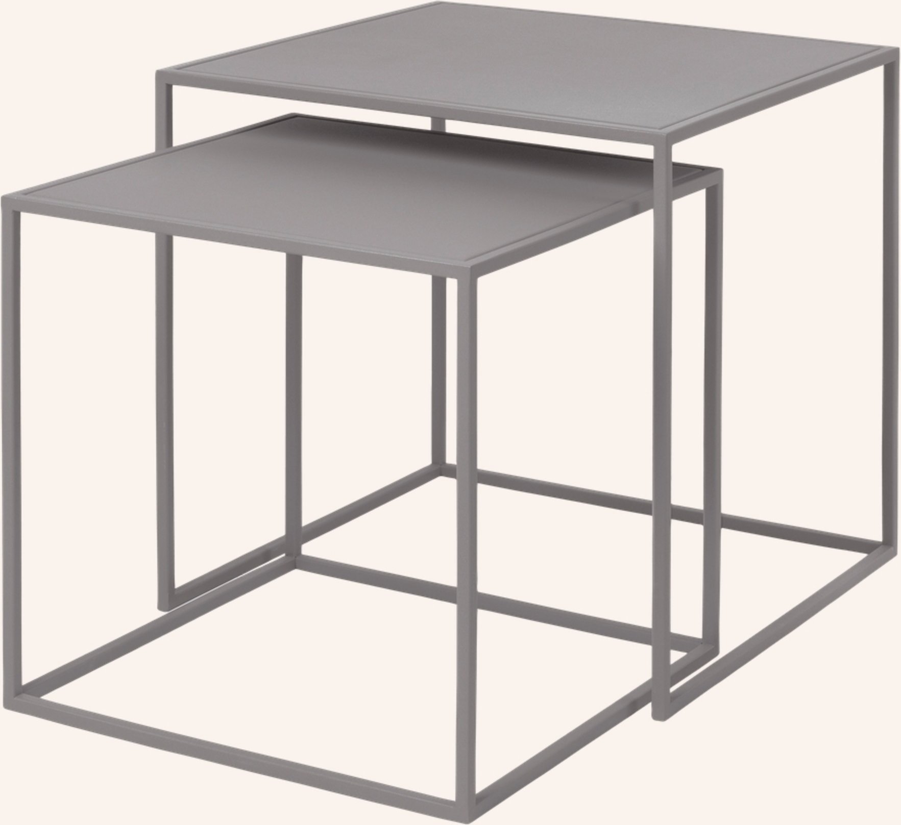 Blomus Beistelltische Fera 2er-Set grau