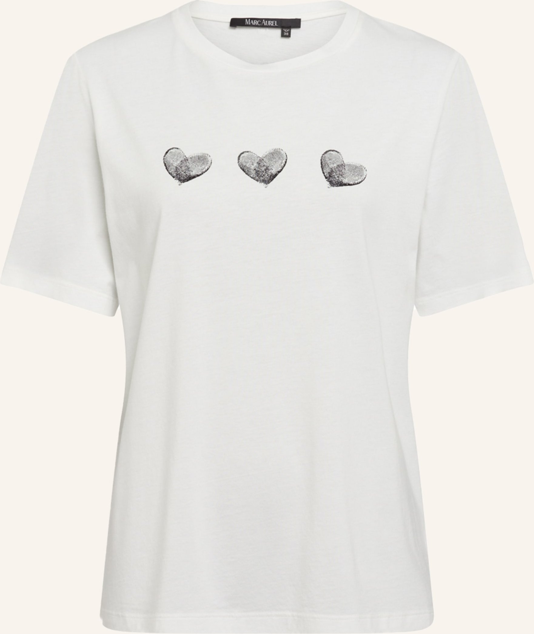 Marc Aurel T-Shirt weiss