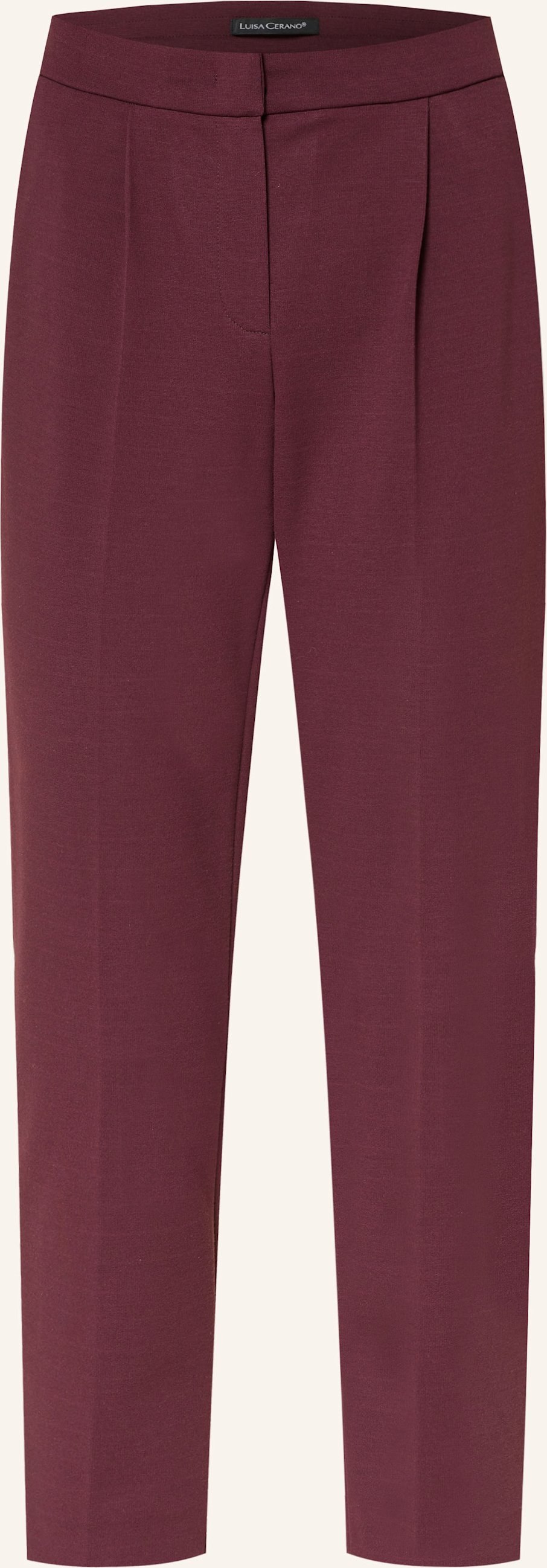 Luisa Cerano 7/8-Hose Aus Jersey rot