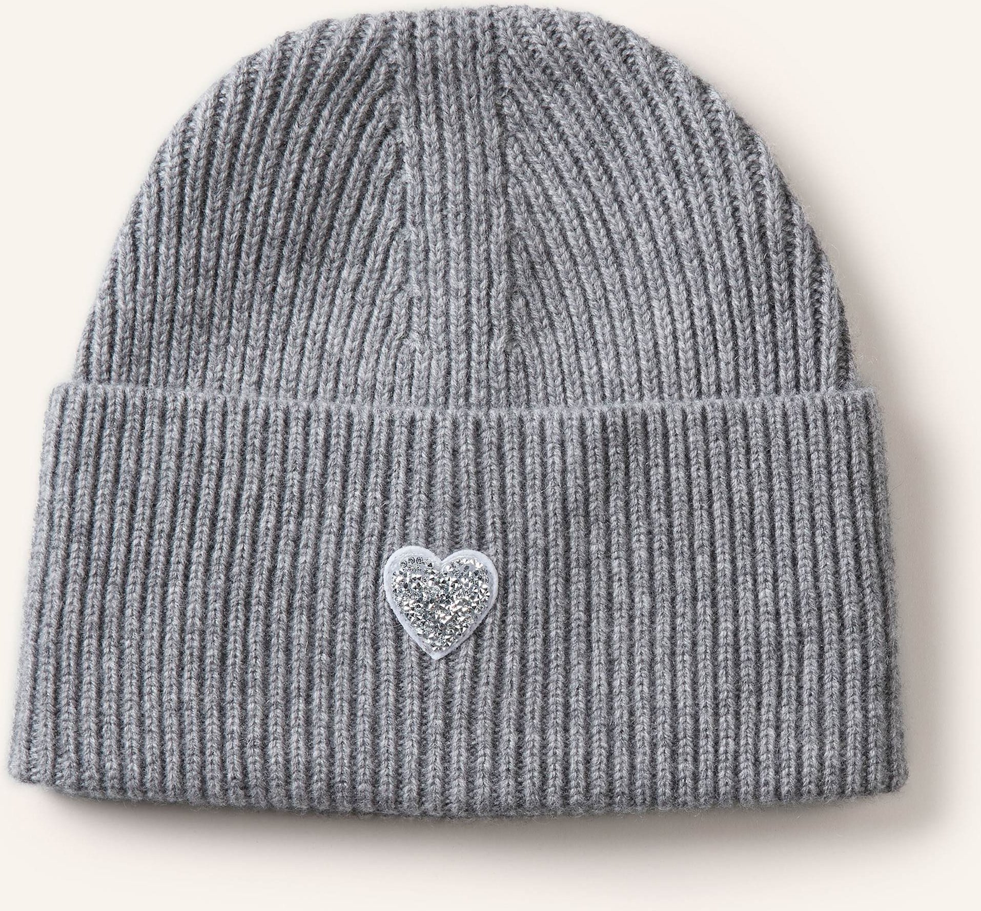 Darling Harbour Mütze Mit Schmucksteinen grau