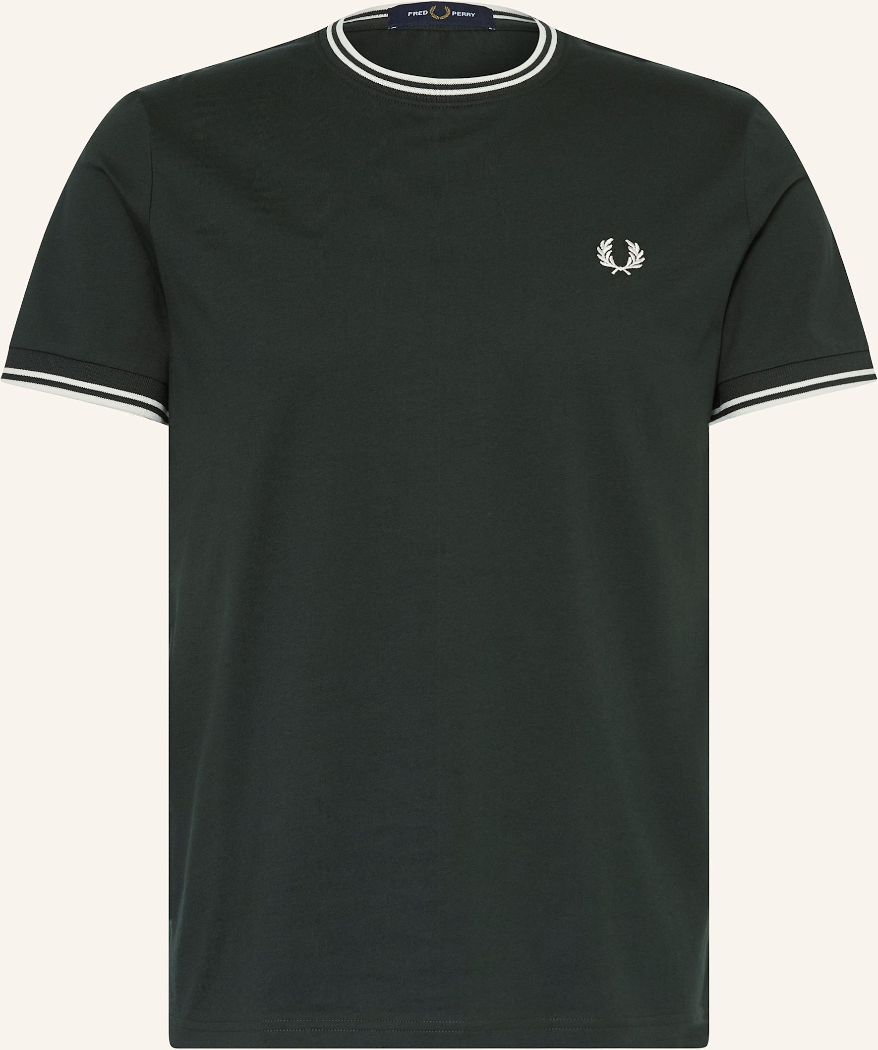 Fred Perry T-Shirt gruen