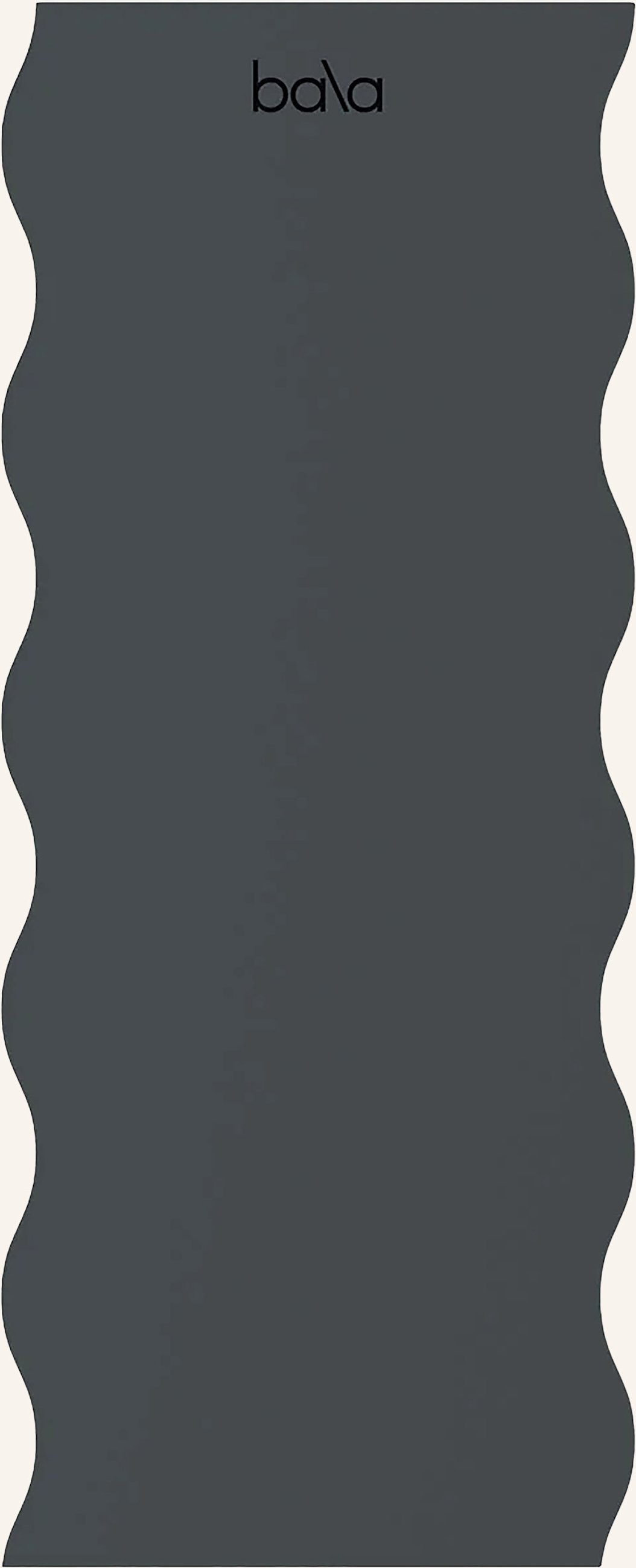 Bala Yogamatte Wavy schwarz