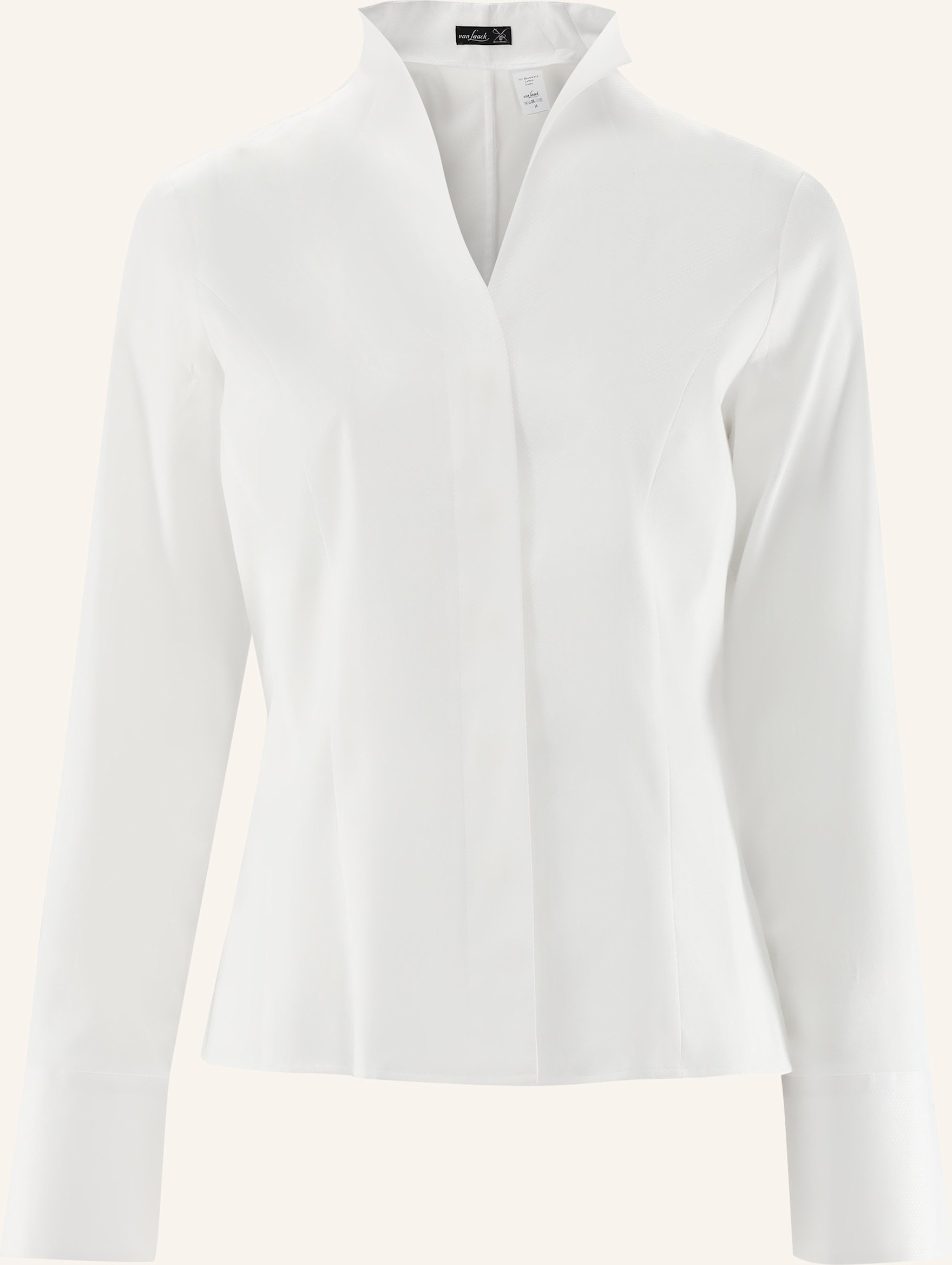 Van Laack Bluse Modern Fit weiss