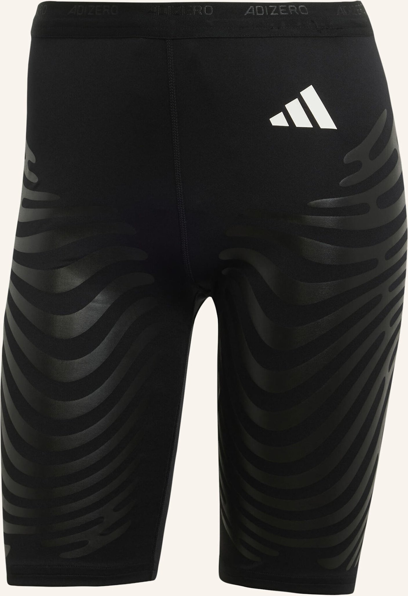 Thumbnail - Adidas Adizero Control Running Kurze Leggings schwarz