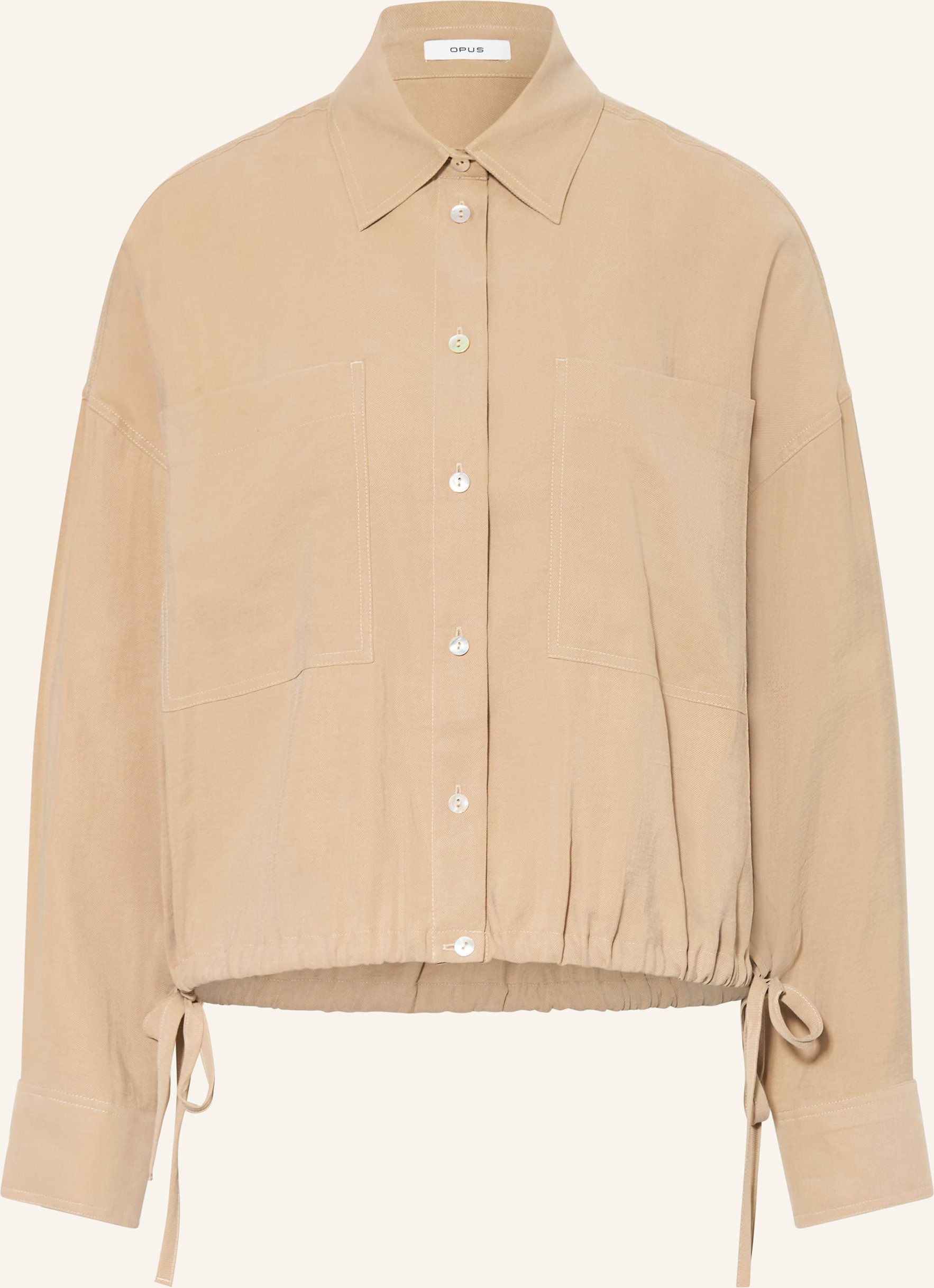 Opus Hemdbluse Fiberta beige