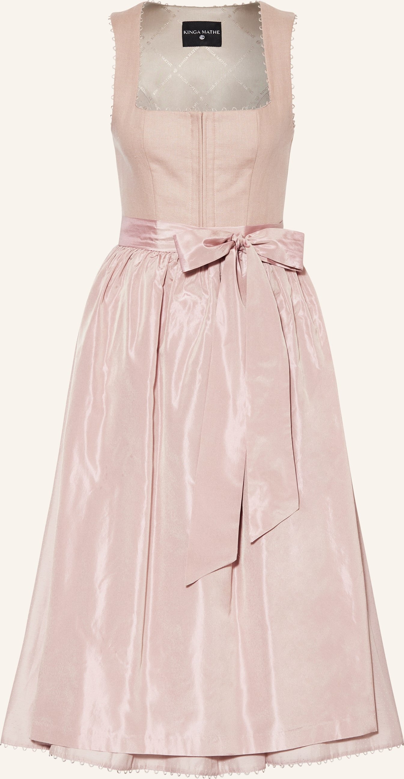 Thumbnail - Kinga Mathe Dirndl München Mit Leinen rosa