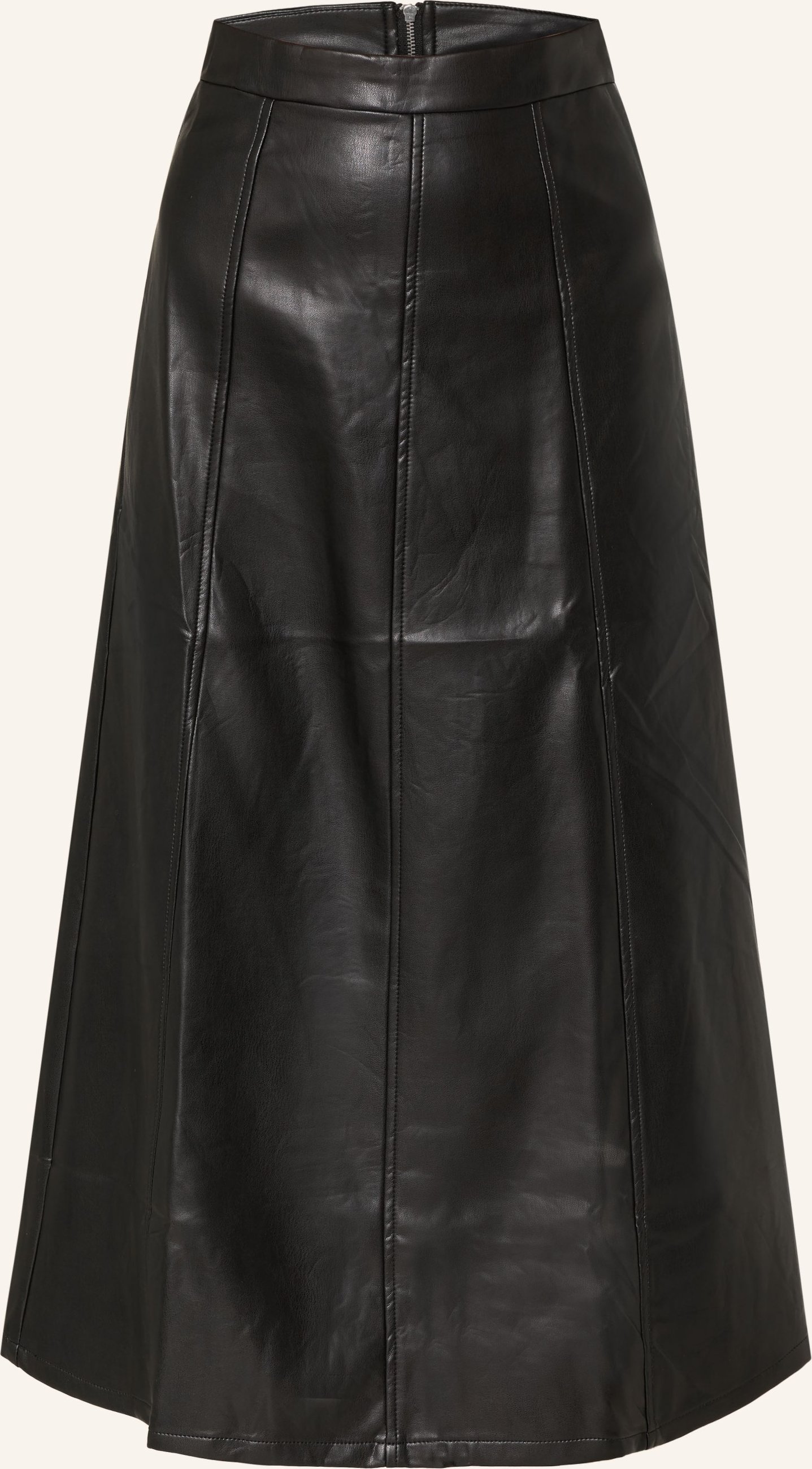 Lollys Laundry Rock Lazisell In Lederoptik schwarz