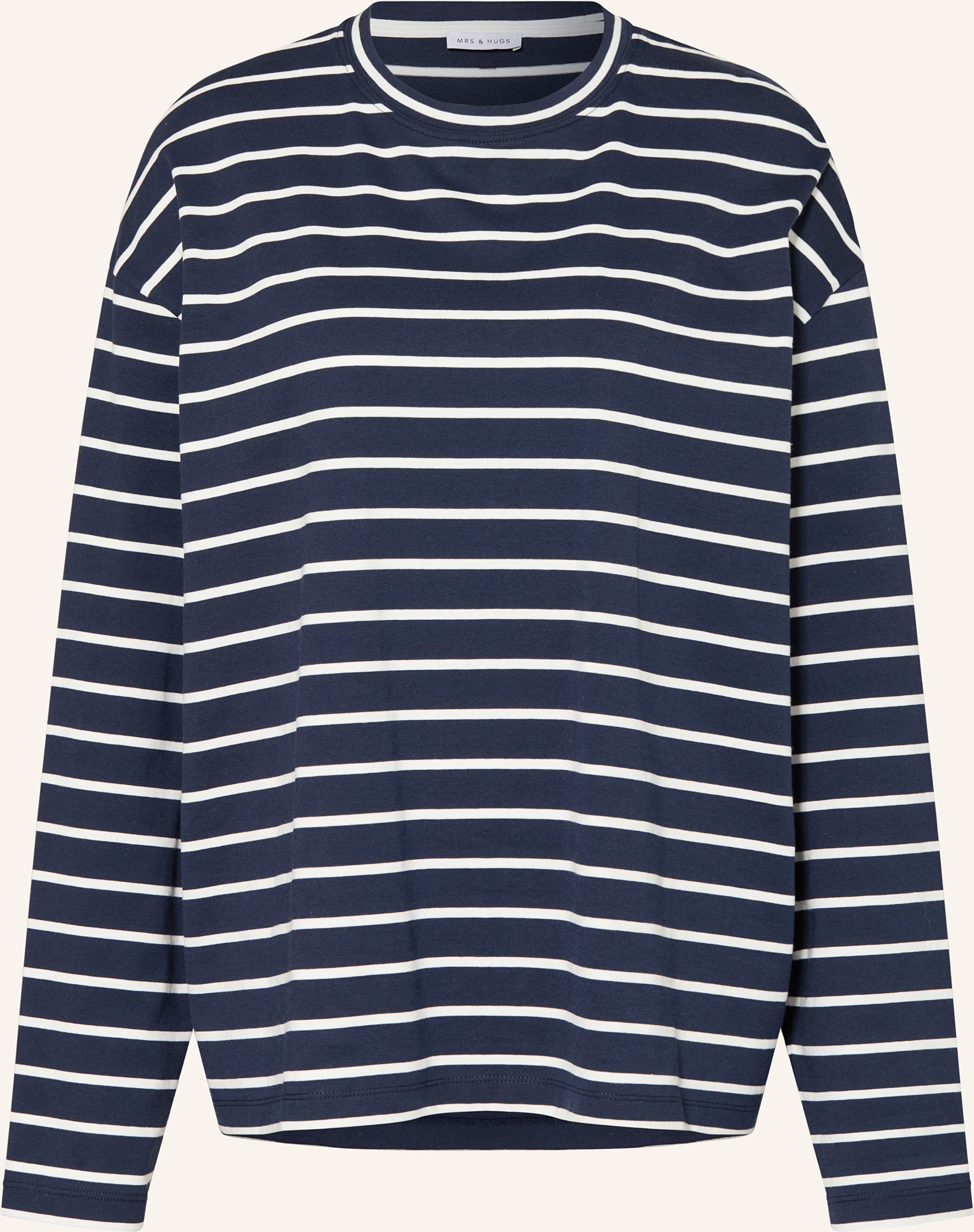 Mrs & Hugs Longsleeve blau