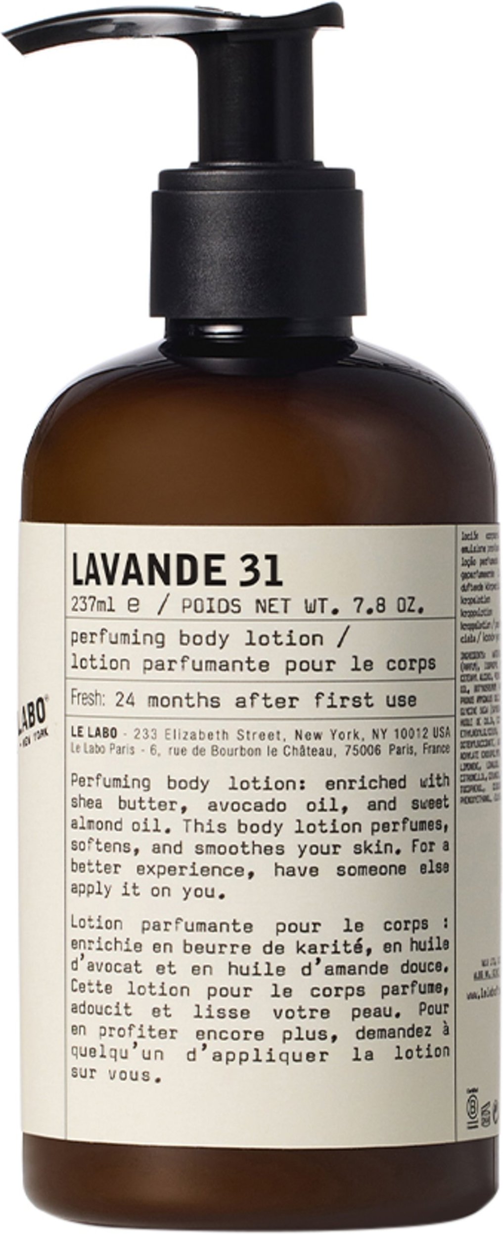 Le Labo Lavande 31 Body Lotion 237 ml
