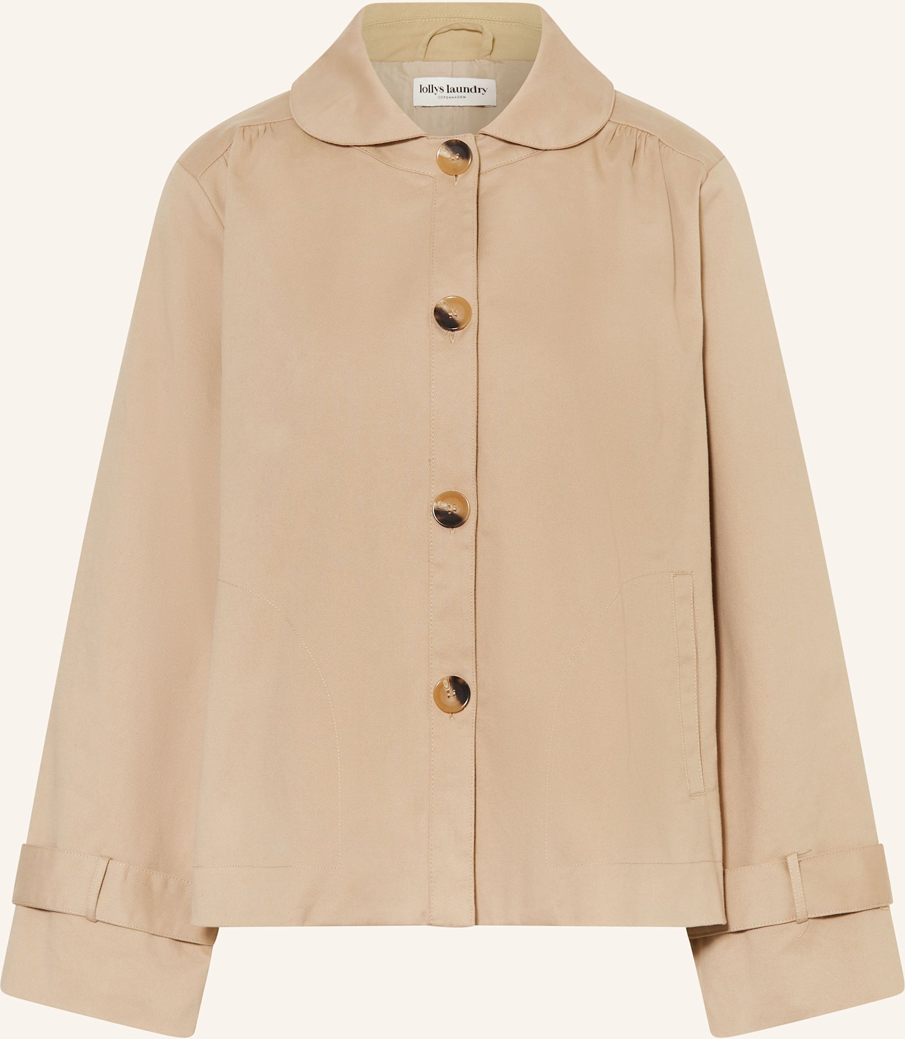 Lollys Laundry Overjacket Violall beige
