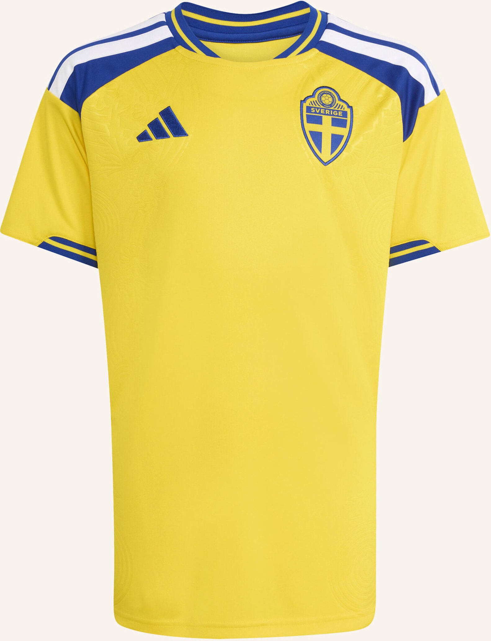 Adidas Schweden 26 Kids Heimtrikot gelb