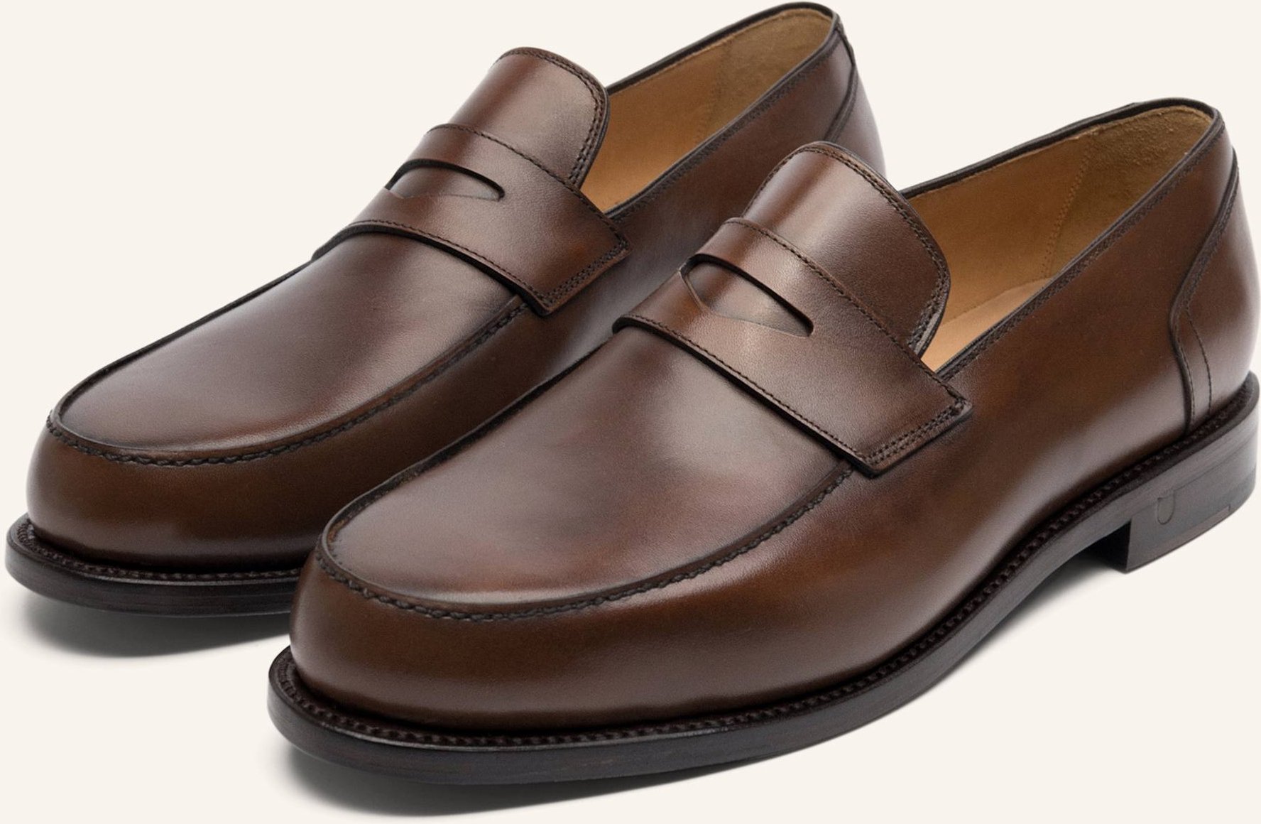 Henry Stevens Loafer Haywood Pl braun