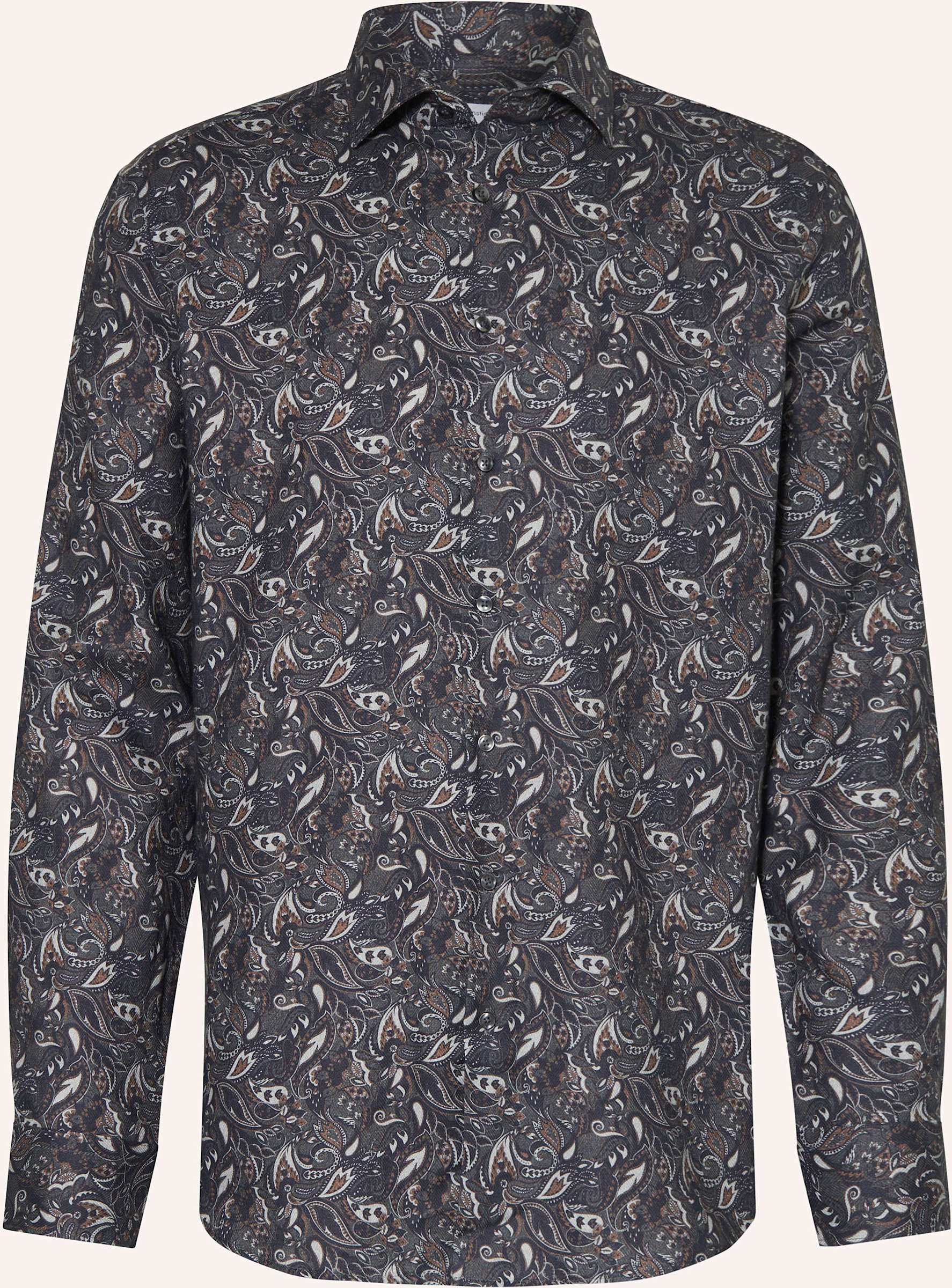 Seidensticker Hemd Regular Fit grau