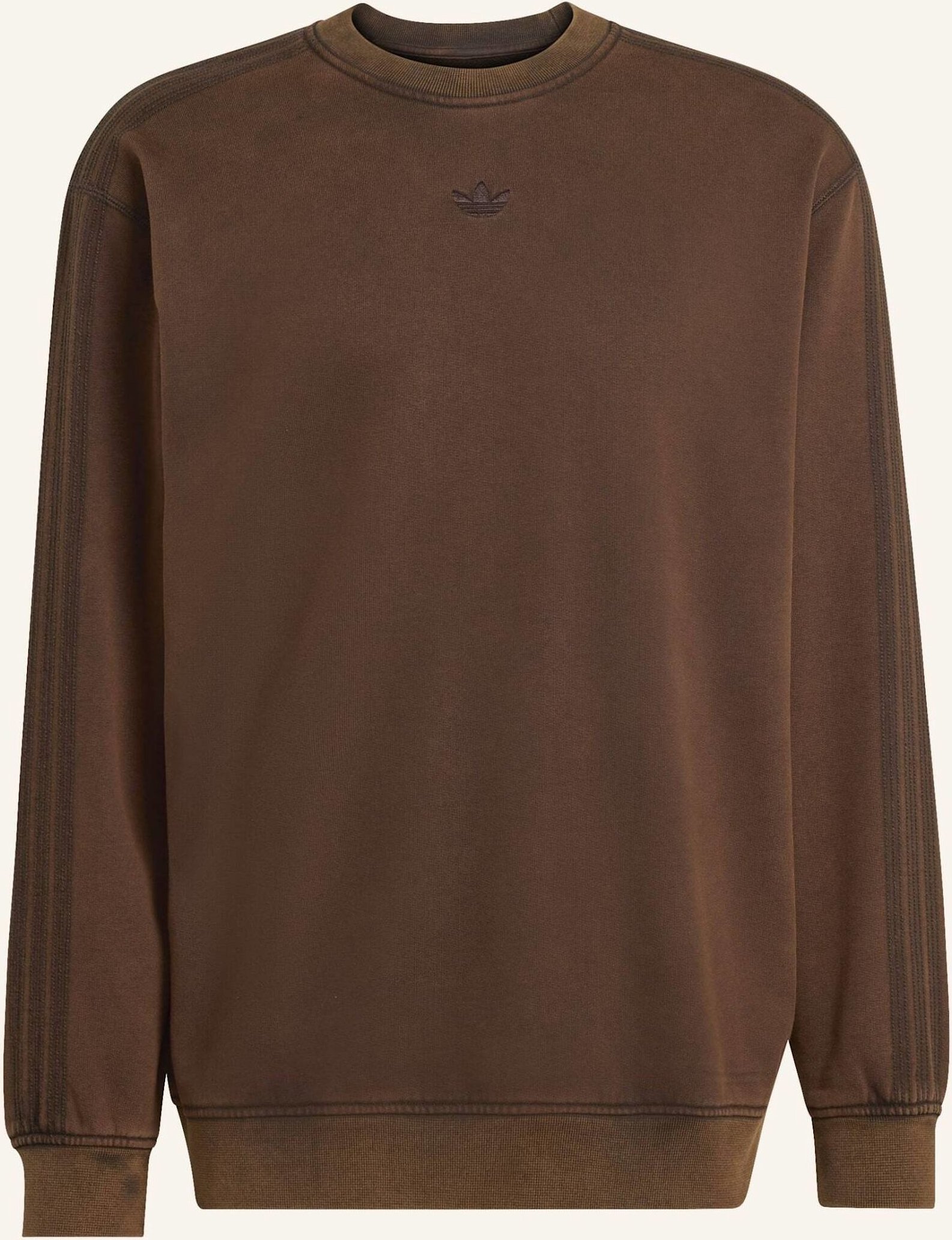 Adidas Originals Premium Essentials Retro Washed Sweatshirt Mit Rundhalsausschnitt braun