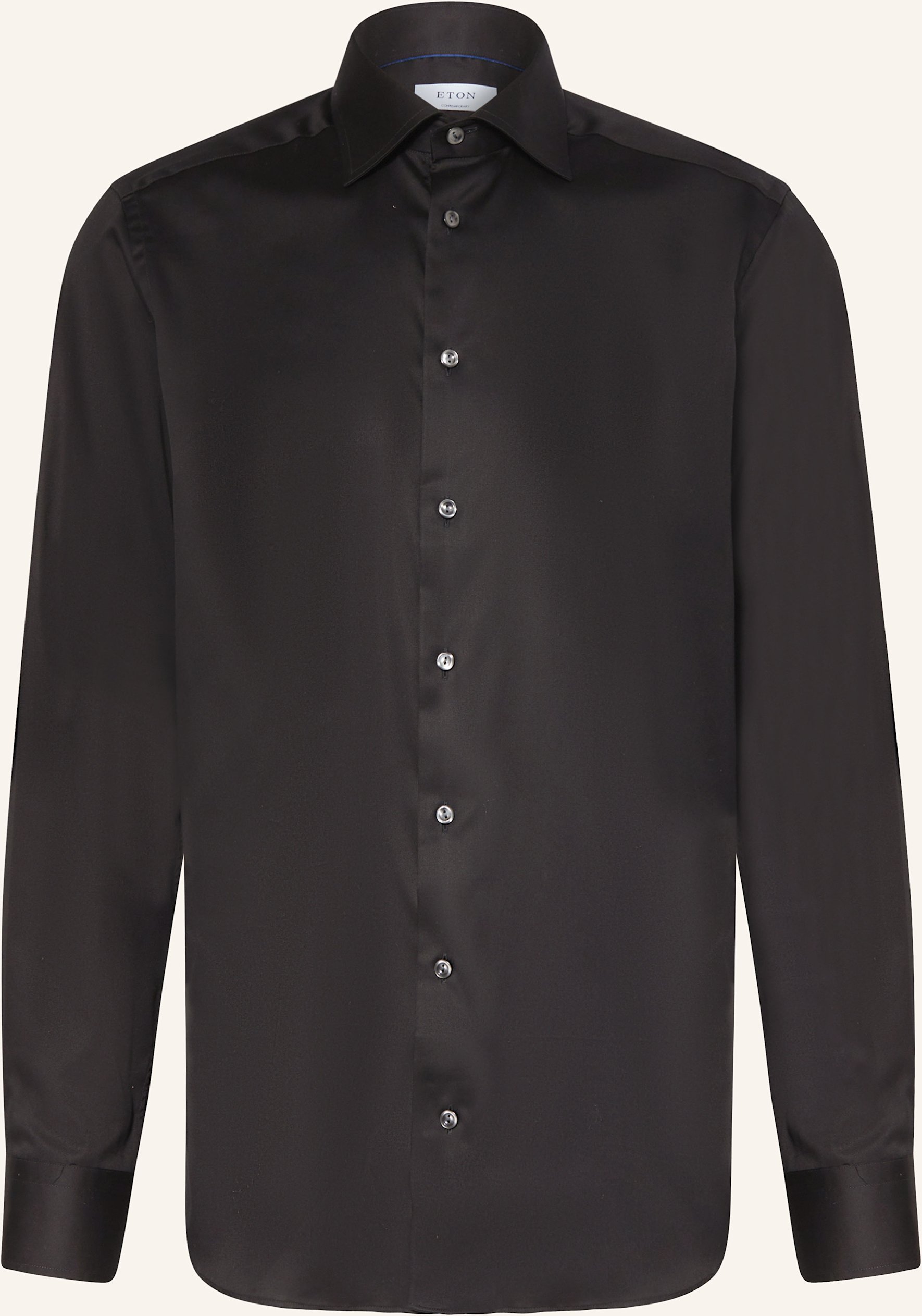 Eton Hemd Contemporary Fit schwarz