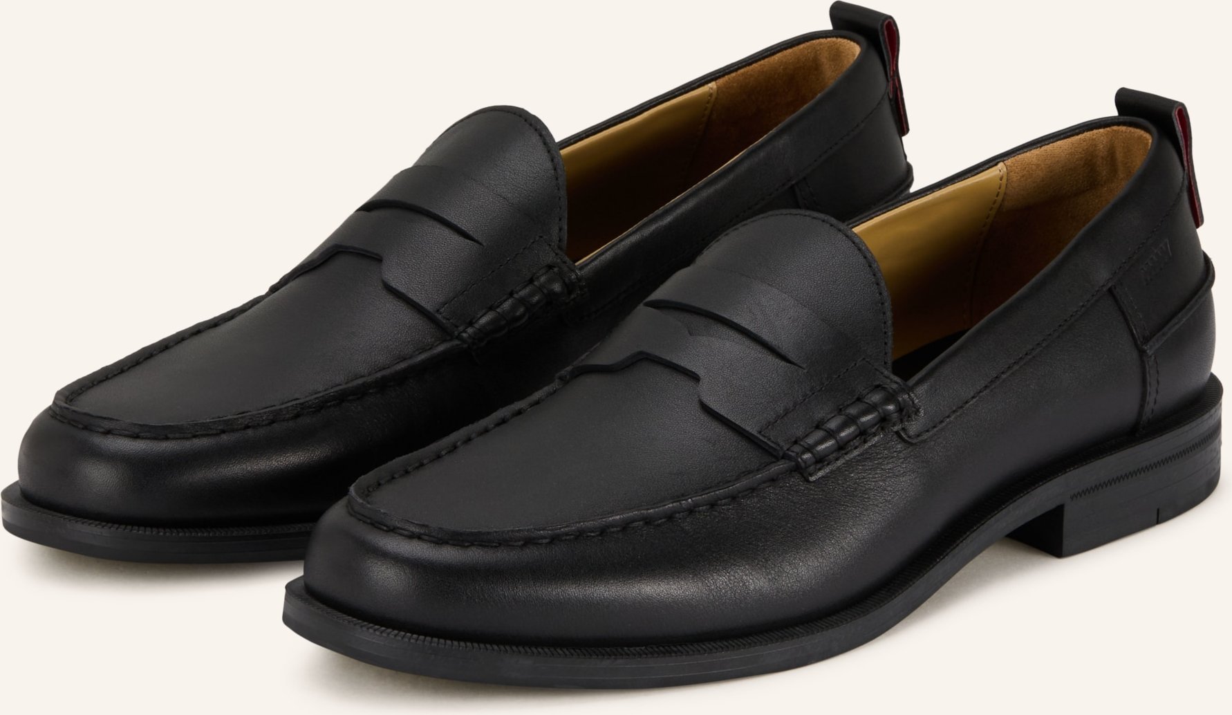 Hugo Penny-Loafer Varian schwarz