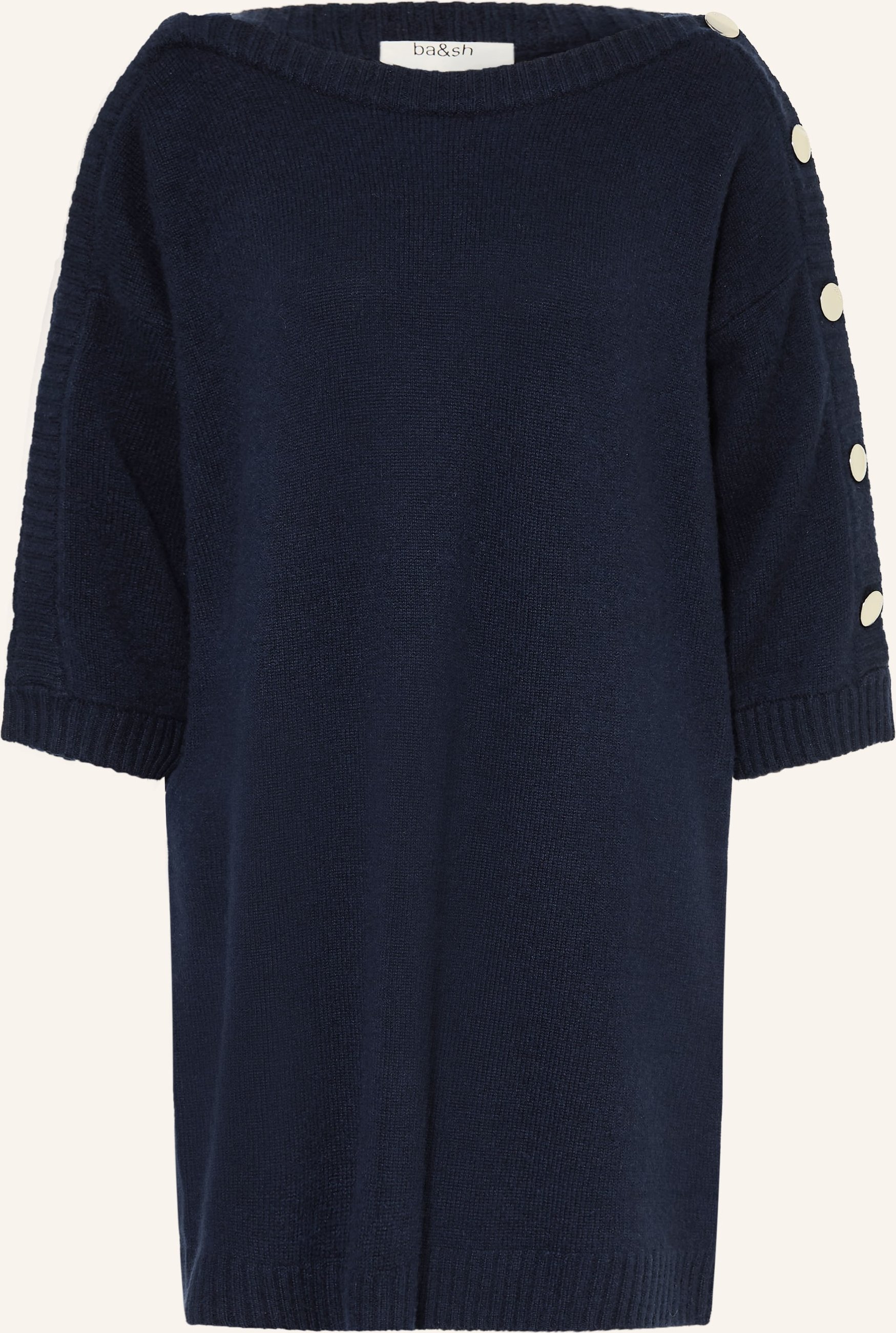 Ba&Sh Strickkleid Coleen Aus Cashmere blau