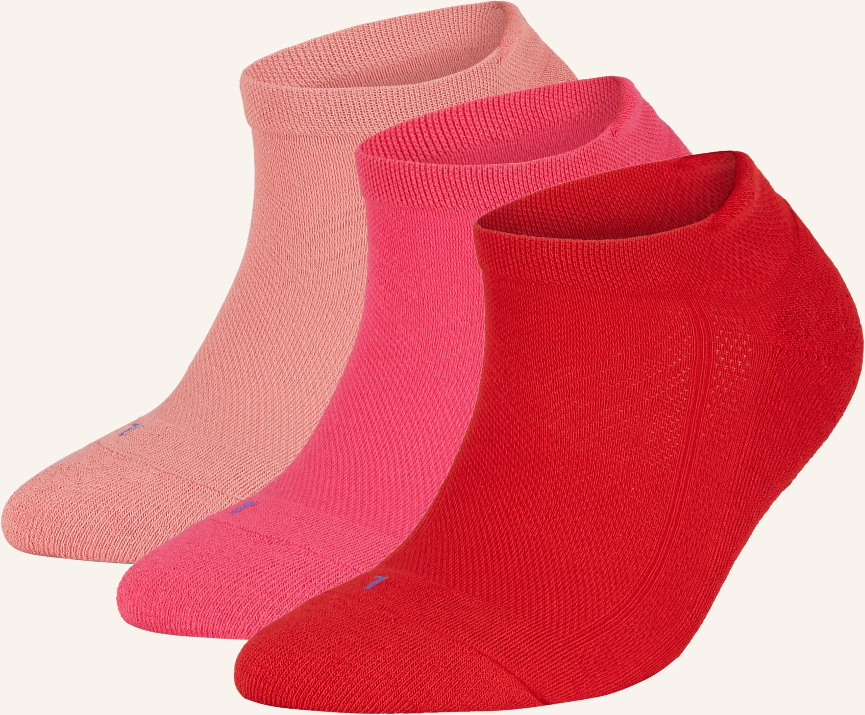 Falke 3er-Pack Sneakersocken Cool Kick grau