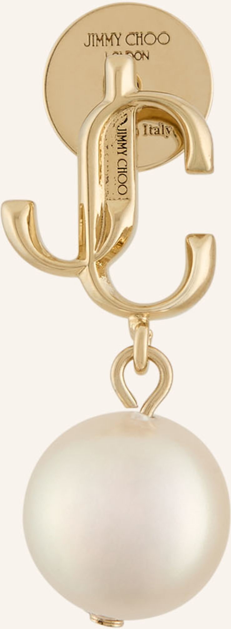 Jimmy Choo Ohrhänger Jc Pearl gold