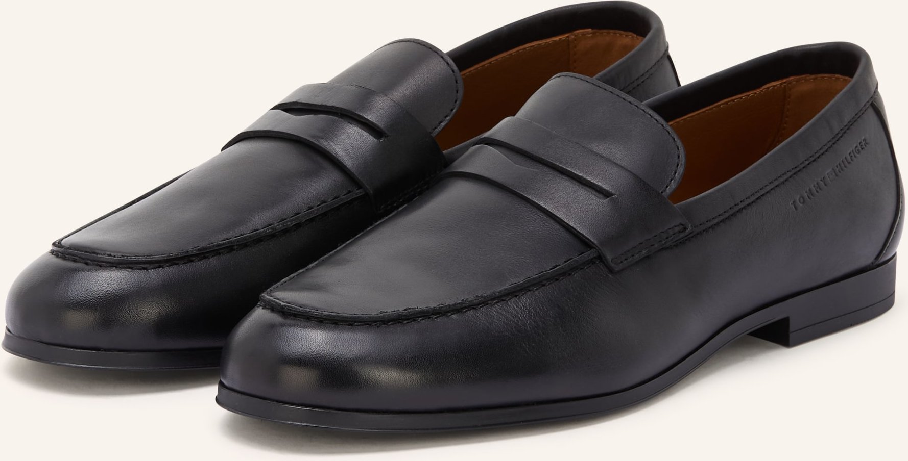 Tommy Hilfiger Penny-Loafer schwarz