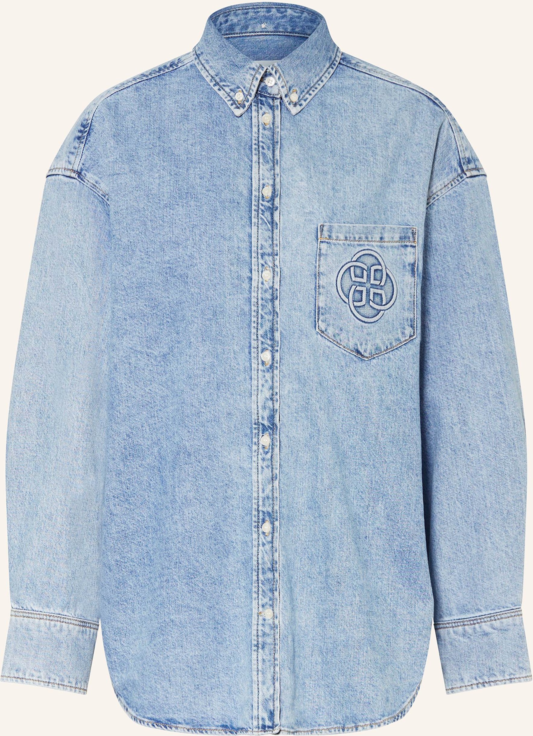 Gant Jeansbluse blau