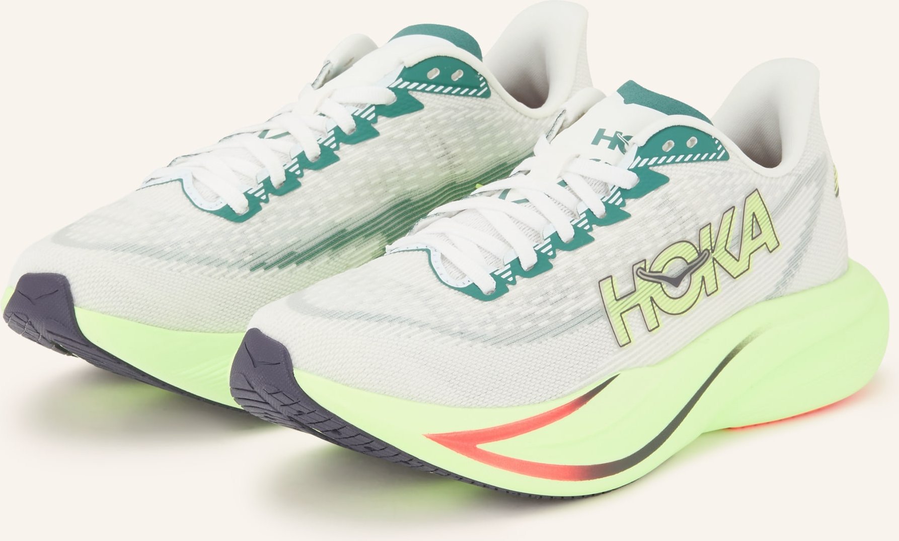 Hoka Laufschuhe Mach 7 grau