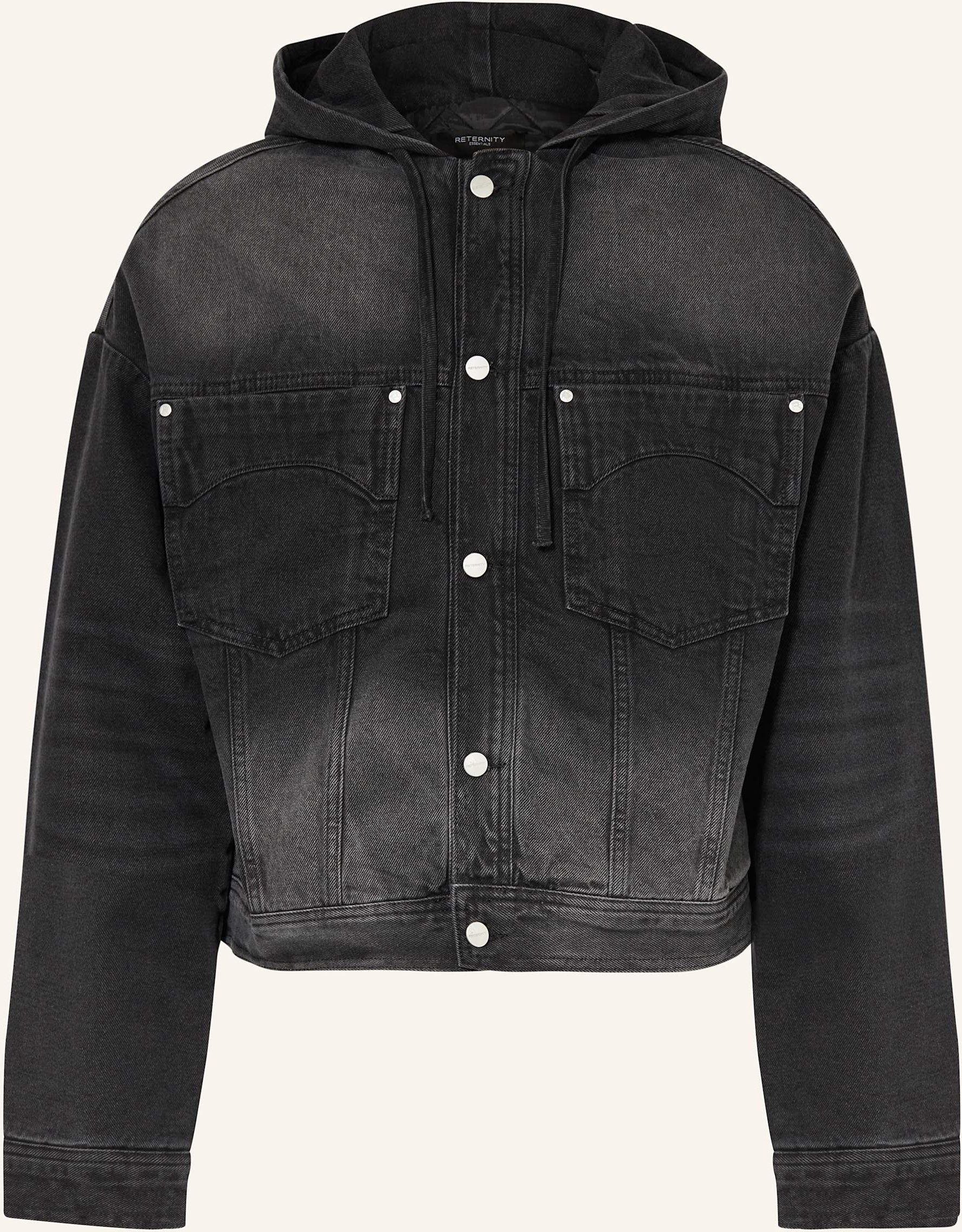 Reternity Jeansjacke schwarz