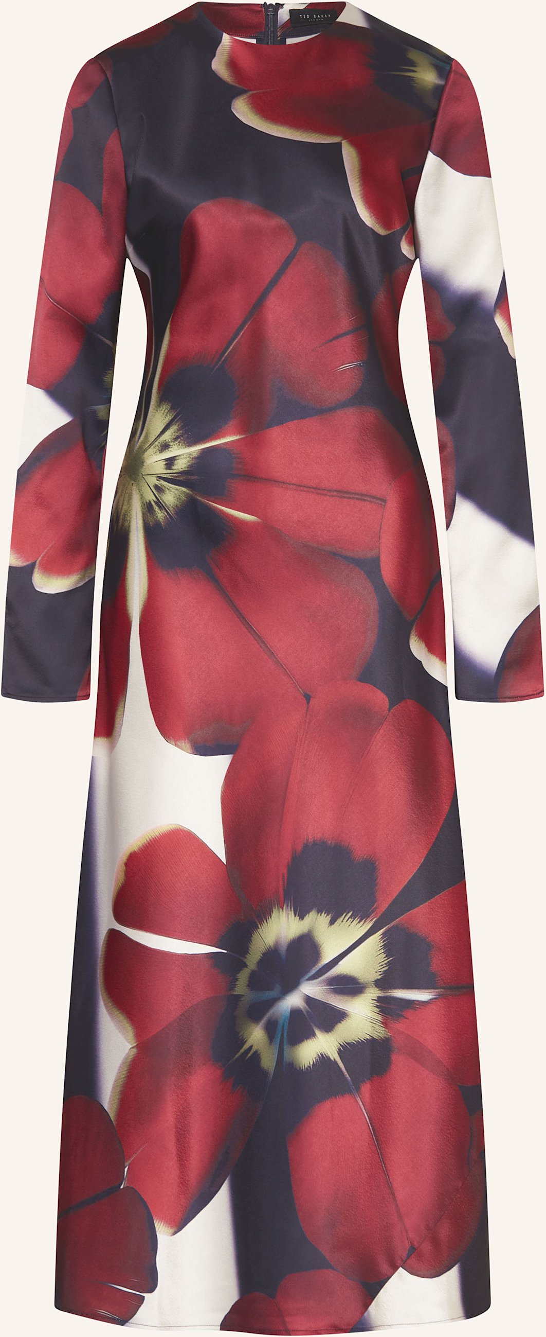 Ted Baker Satinkleid Neerah blau