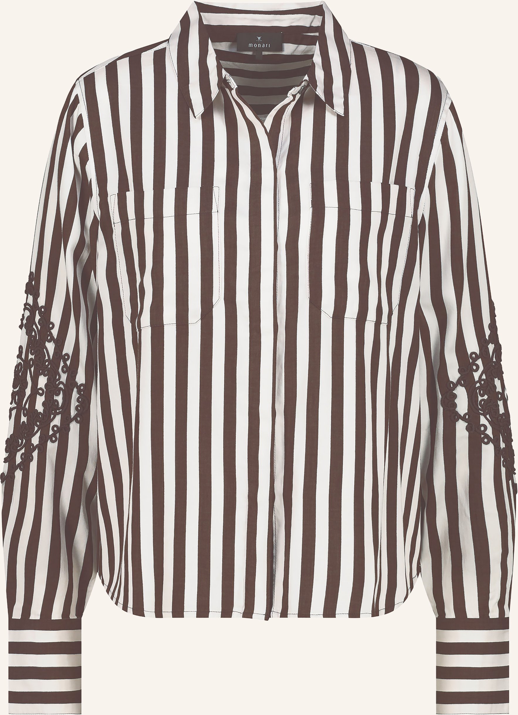 Monari Hemdbluse braun